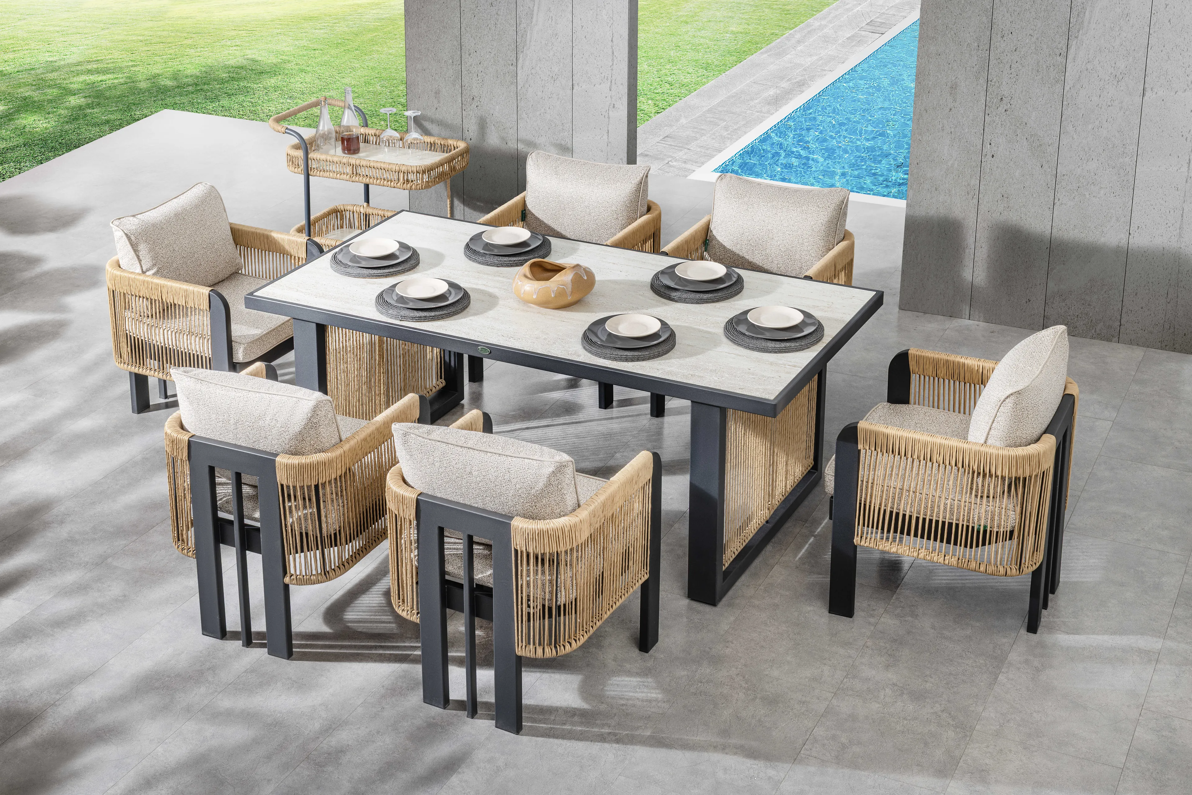 ATLAS MASA TAKIMI 6 KİŞİLİK