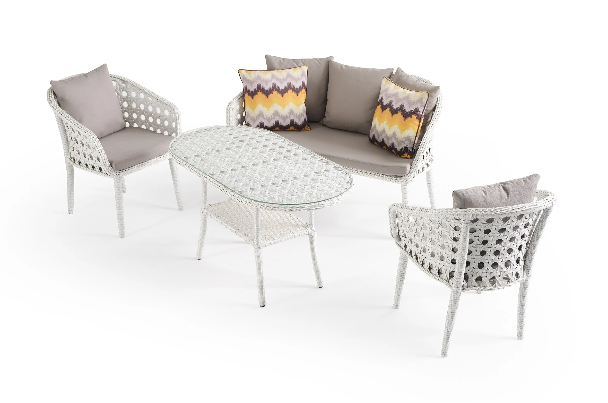 Great Rattan Bahçe Oturma Grubu (2-1-1-S)