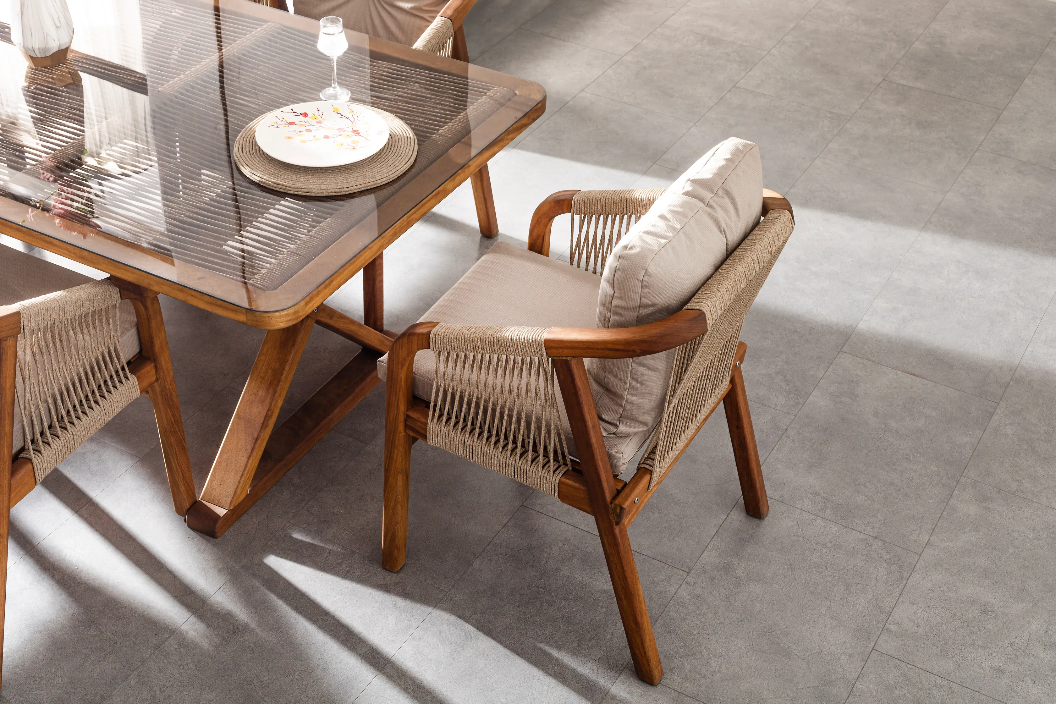 EVORA MASA TAKIMI 6 KİŞİLİK