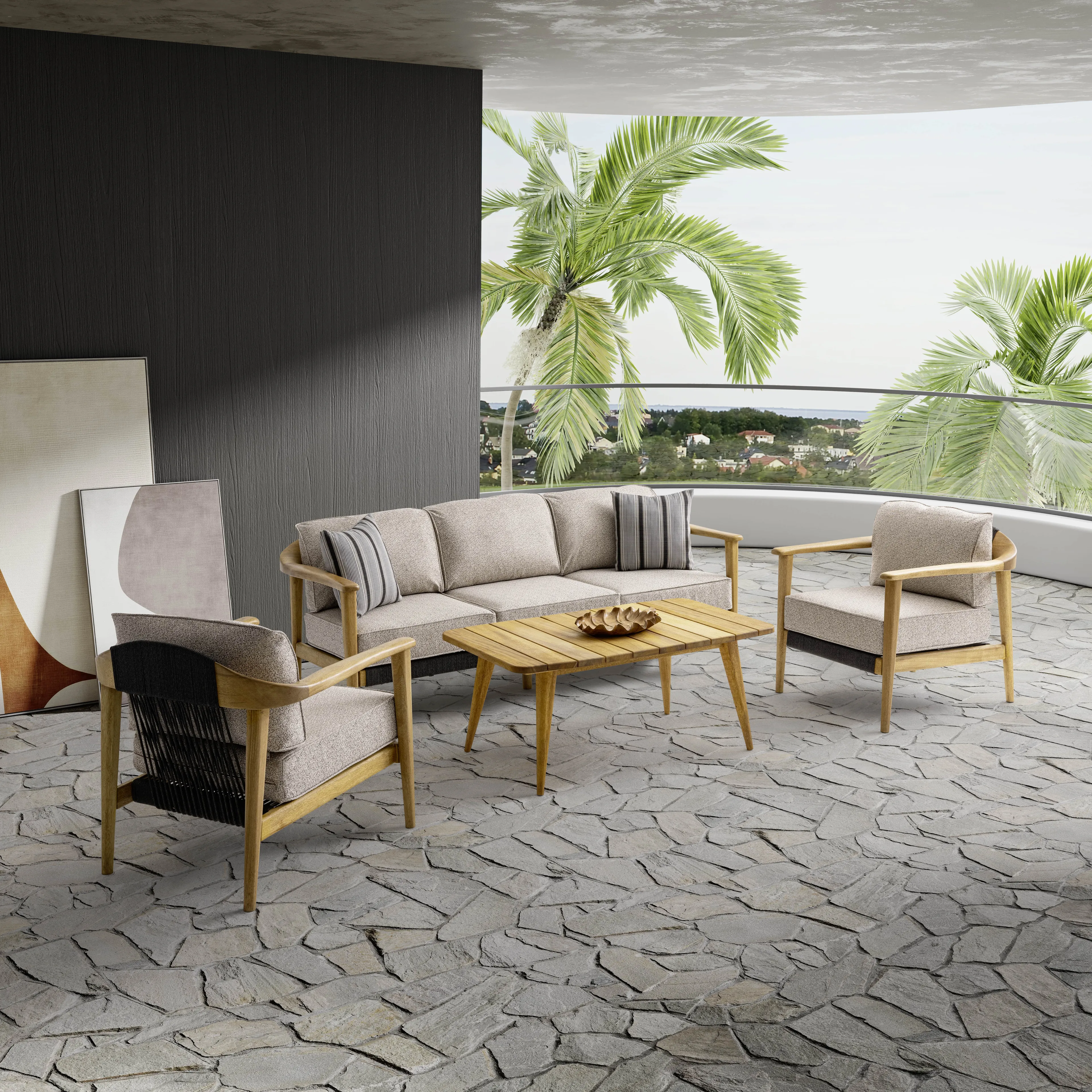 APOLLO 3-1-1-S WOOD OTURMA TAKIMI