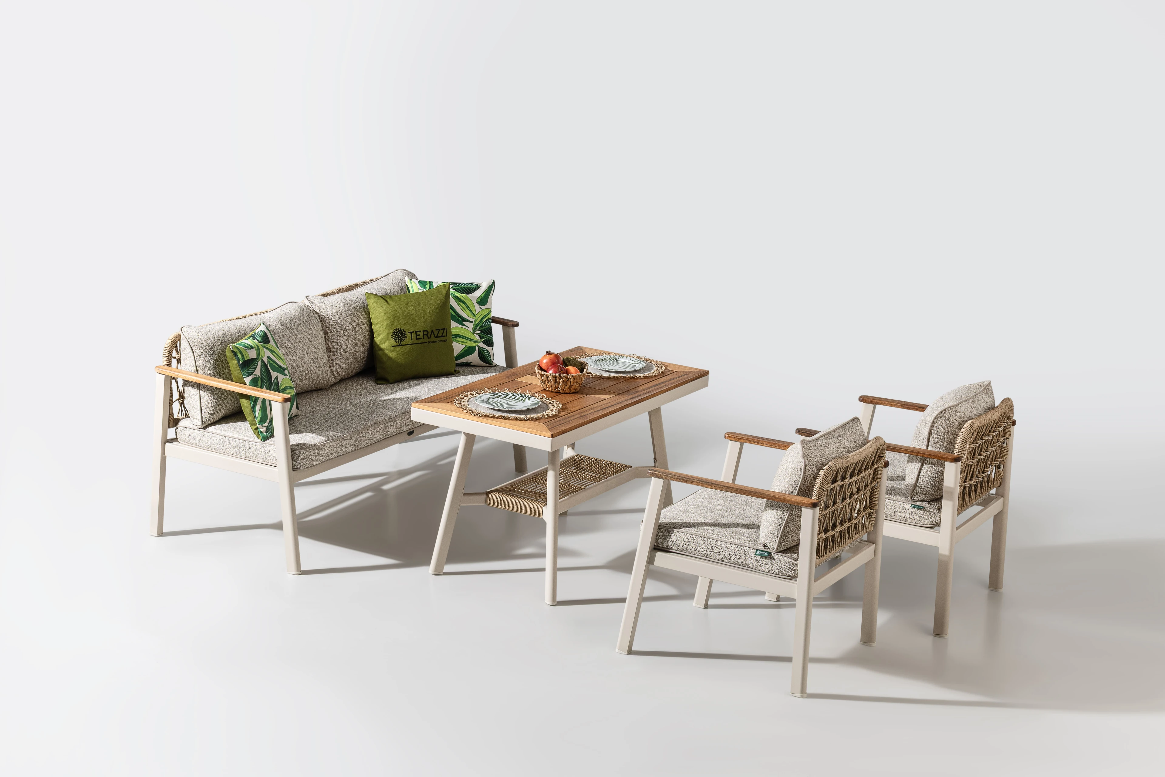 Onyx Midi Bahçe Balkon Oturma Grubu | Viona Home