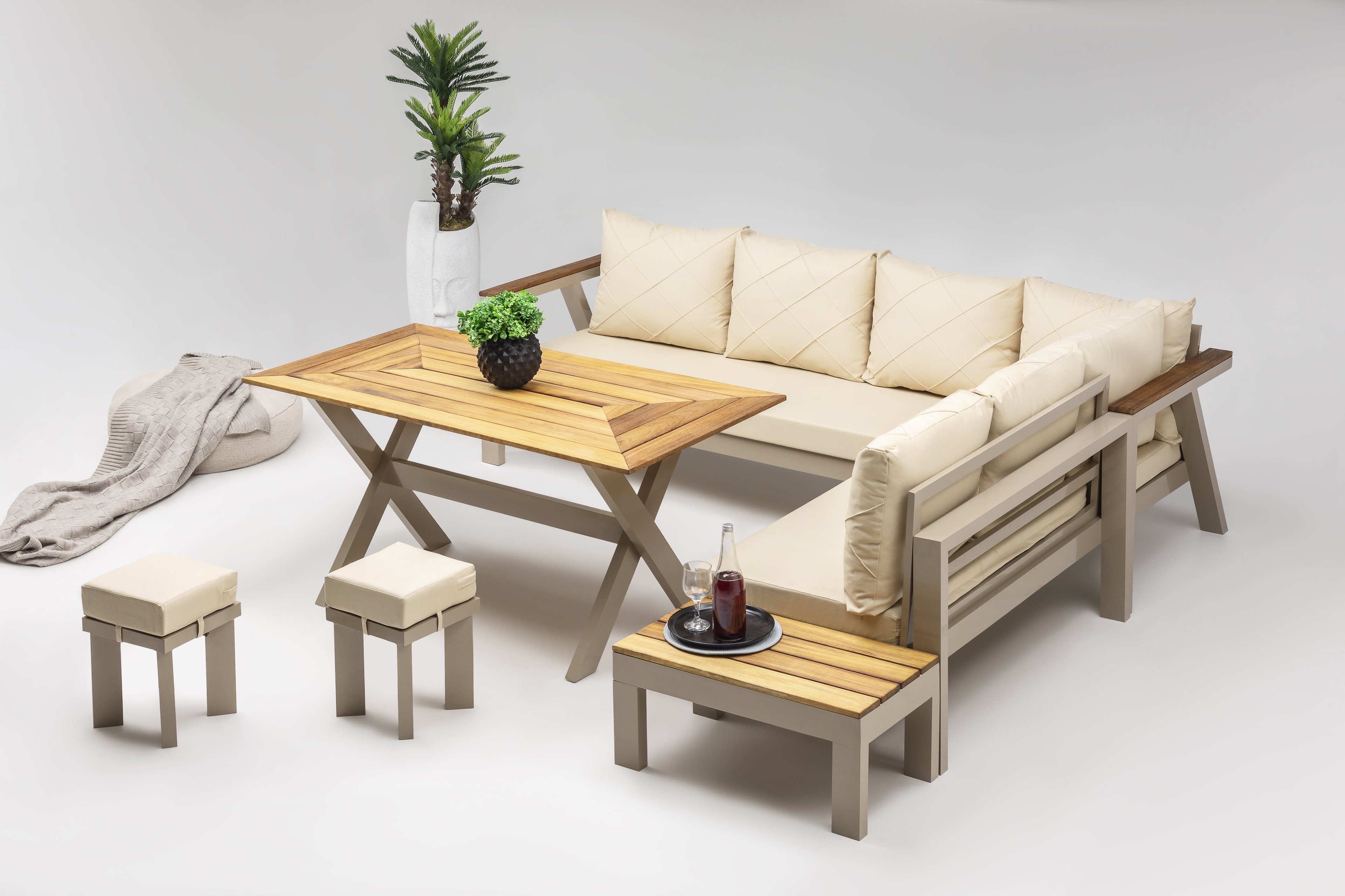 Lotus Alüminyum Köşe Takımı 
