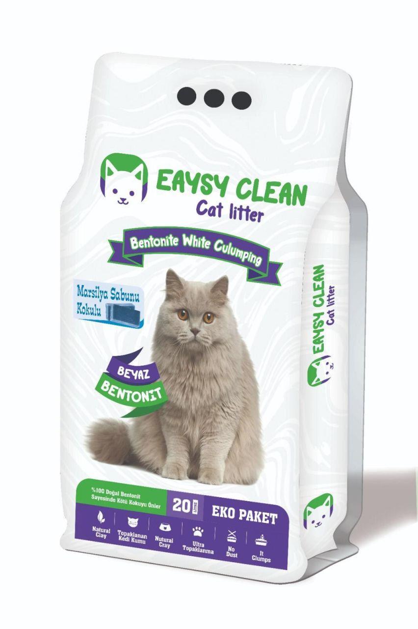 Mükemmel Marsilya Sabun Kedi Kumu 20 lt İNCE TANELİ