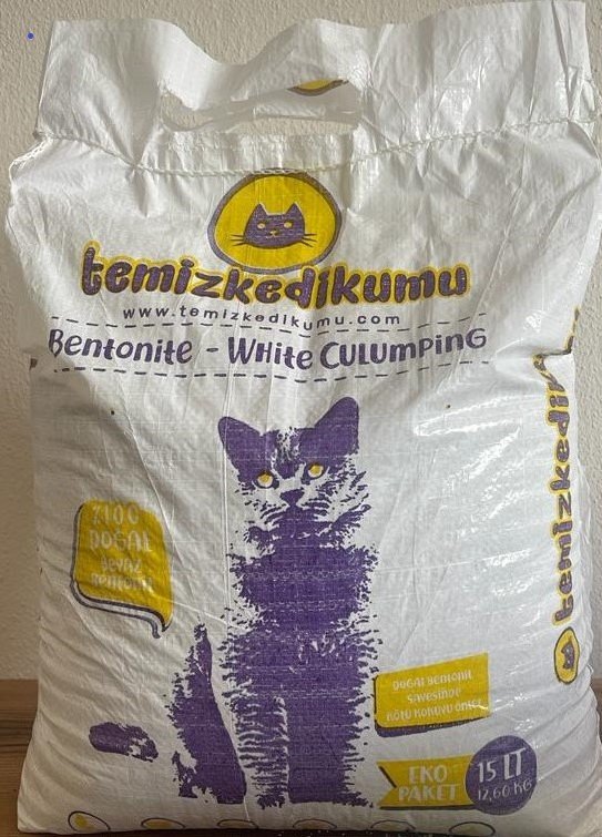 Temiz Kedi Kumu Kokusuz İnce Taneli 15 lt