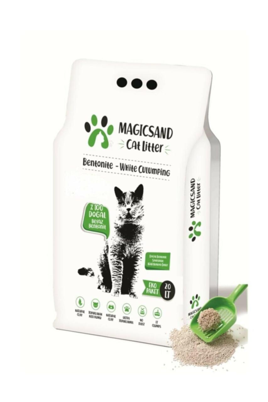Magicsand Kokusuz Kalın Taneli Kedi Kumu 20 lt