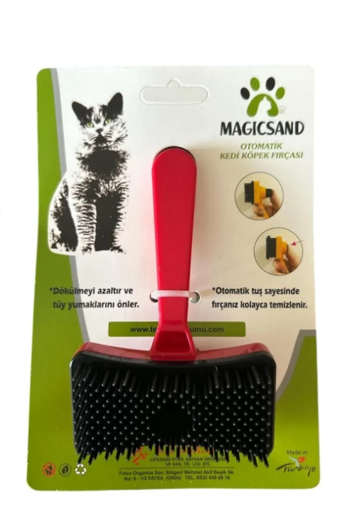 Magic Sand Otomatik Kedi Köpek Fırçası