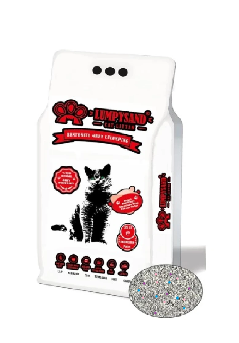 Lumpysand Gökkuşağı Grey-White 20 Lt İnce Taneli