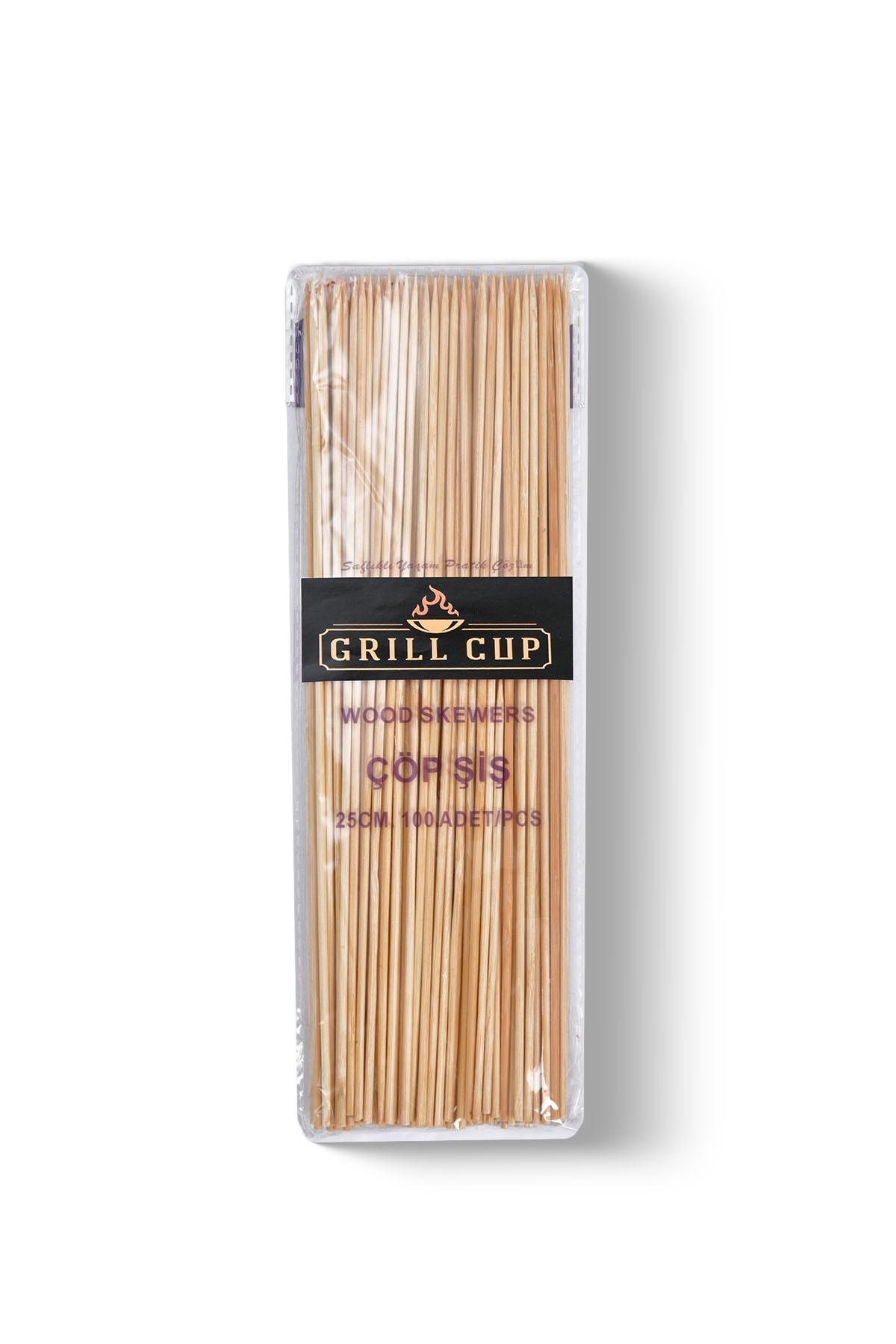 GRILL CUP 100'lü Çöp Şiş Takımı image