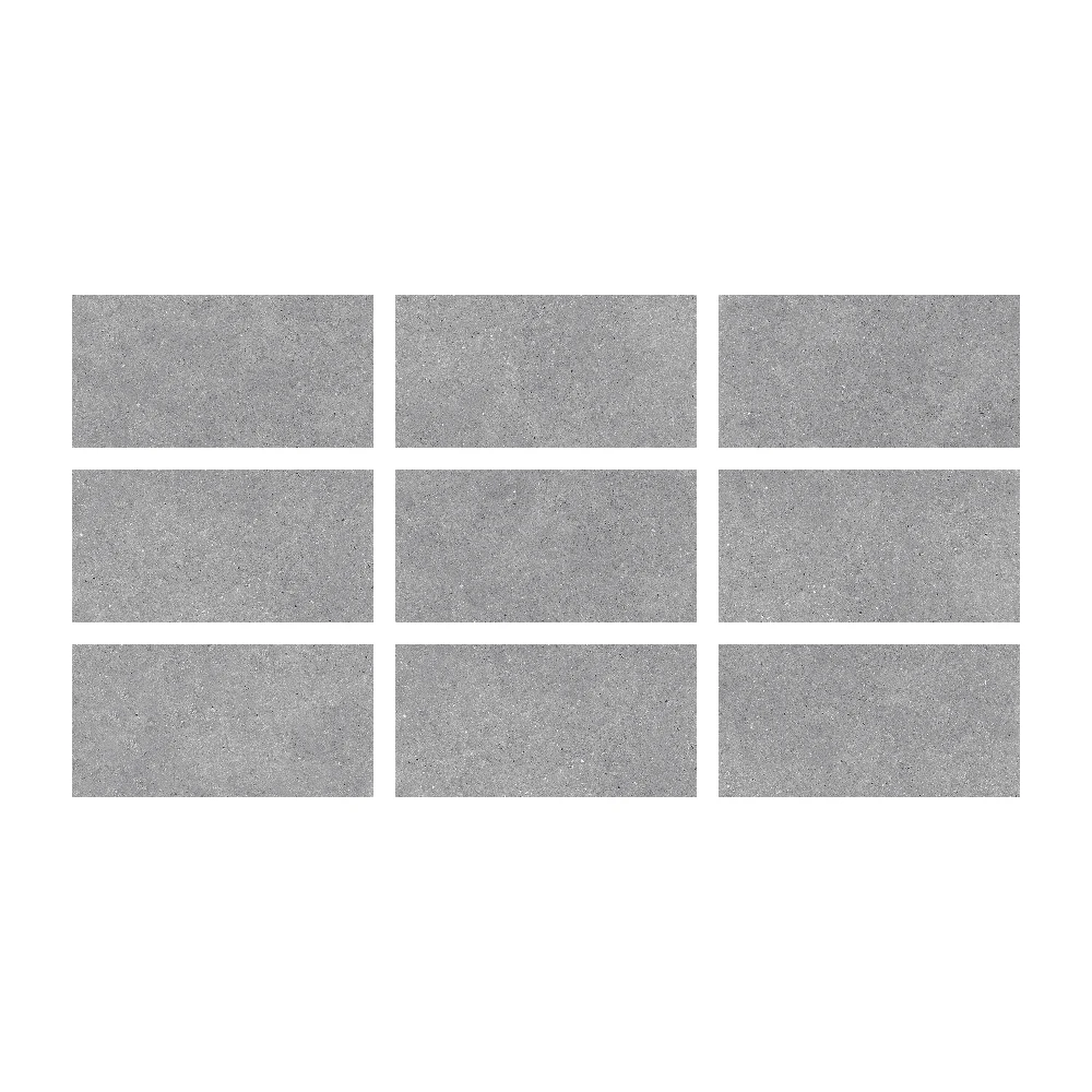 Serapool Cement Grey Porselen Havuz Seramik 33x66 cm