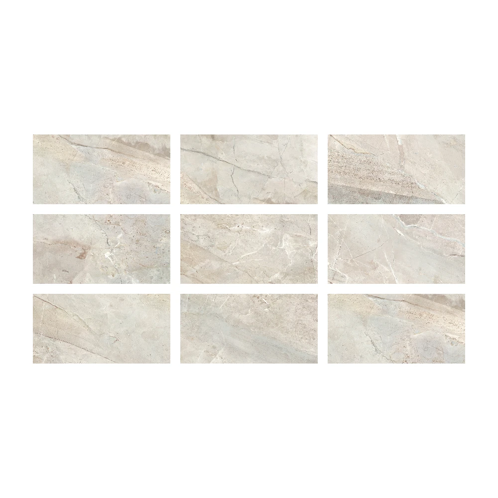 Serapool Beige Stone Porselen Havuz Seramik 33x66 cm
