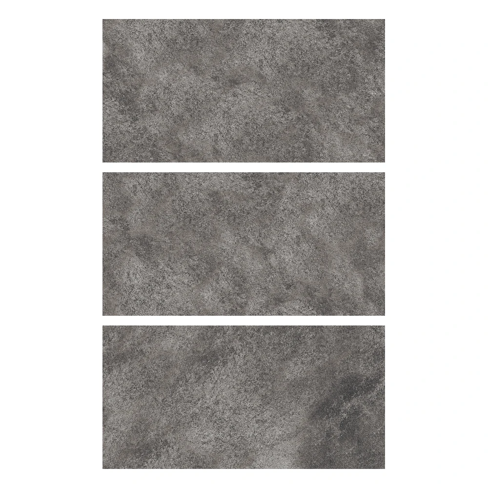 Serapool Pool Garden Anthracite Porselen Havuz Seramik 33x66 cm