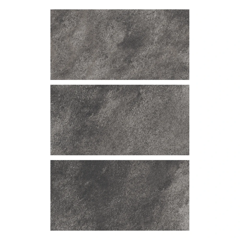 Serapool Pool Garden Anthracite Porselen Havuz Seramik 33x66 cm