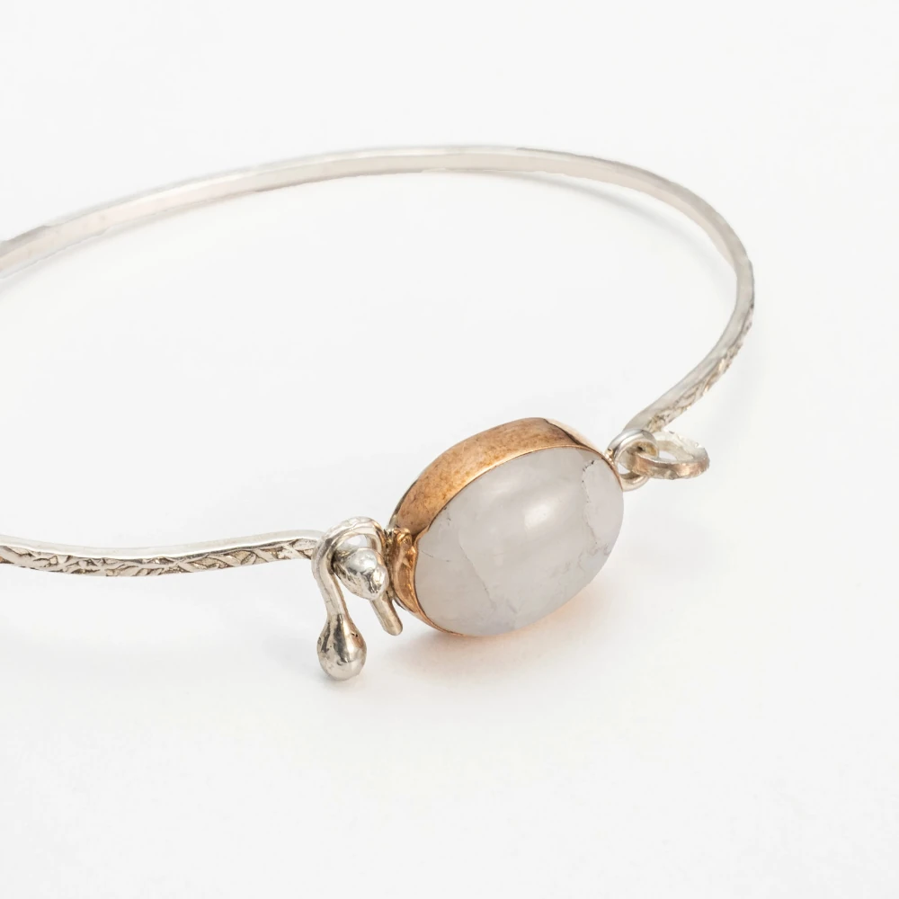 Doğal Ay Taşı Bileklik