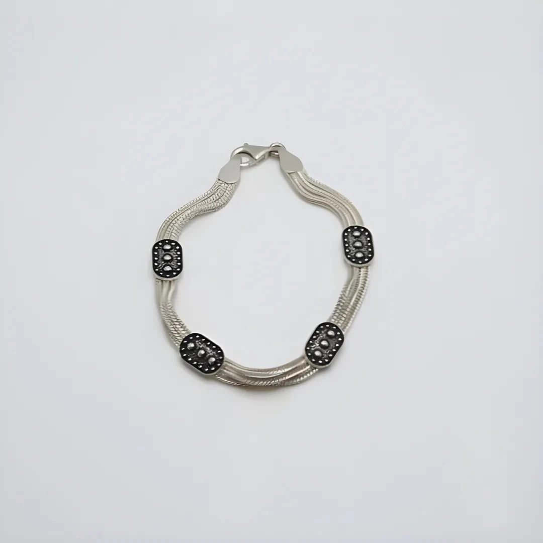 Telkari Hasır Bileklik