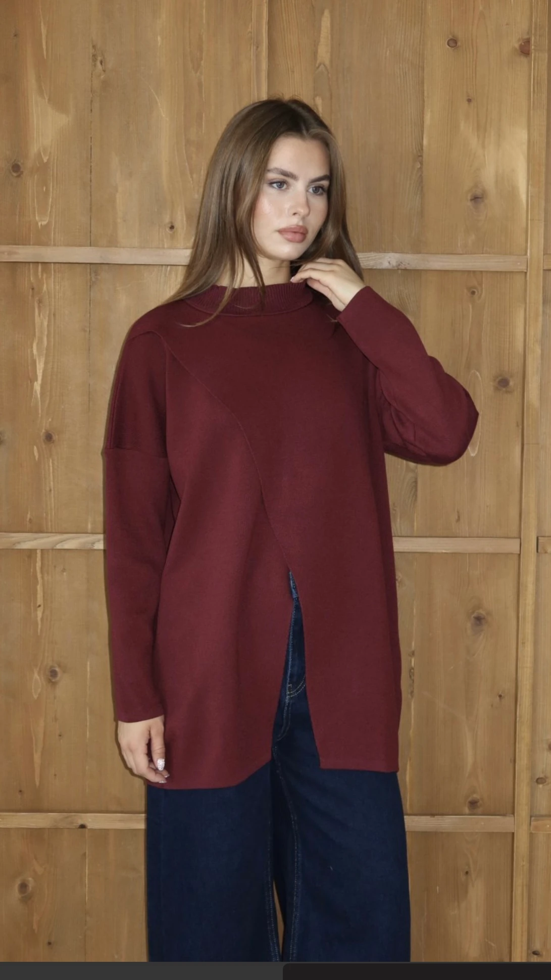 MERWİSH MAKAS TRİKO TUNİK