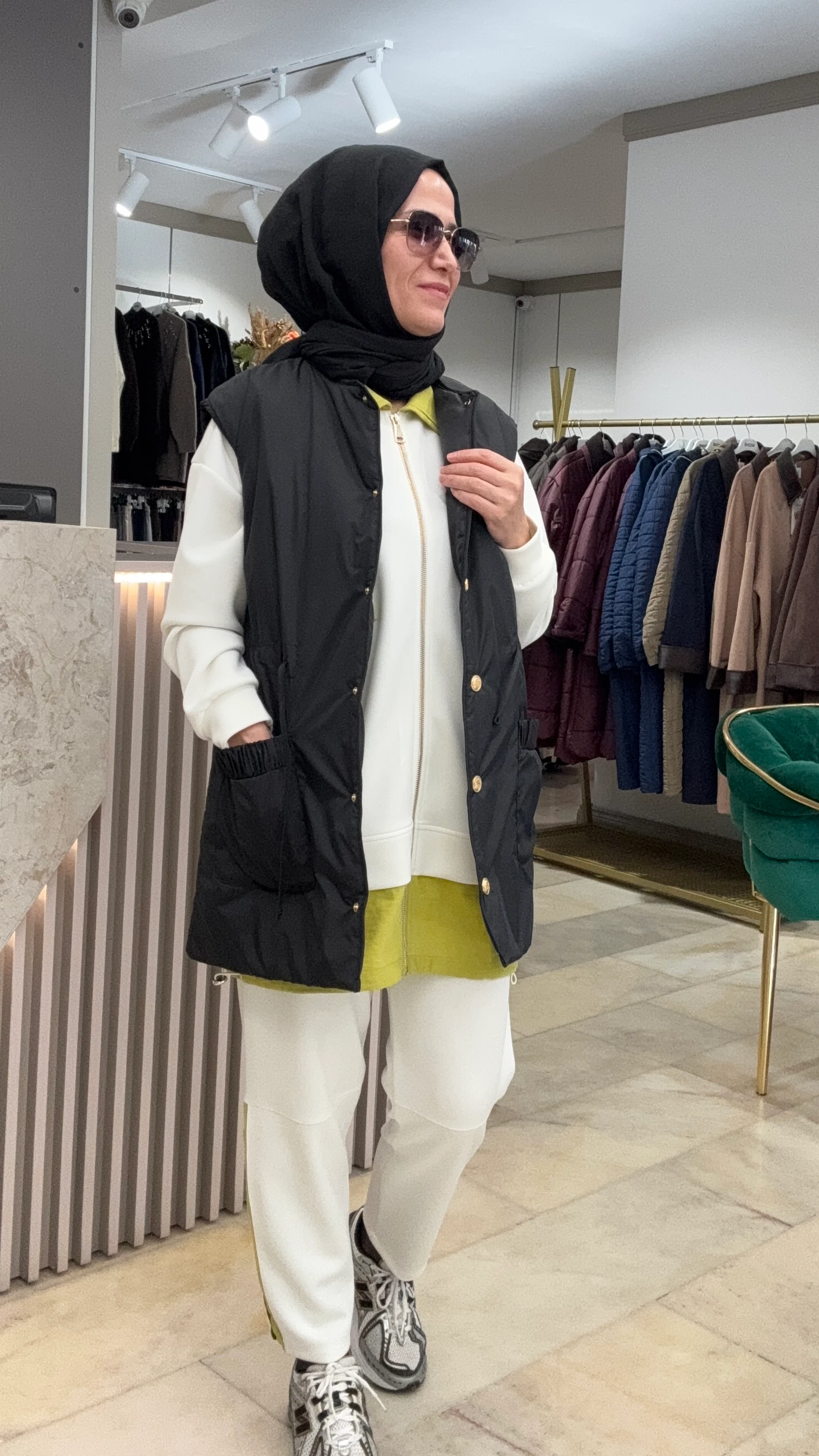 MERWİSH HUE ŞİŞME YELEK