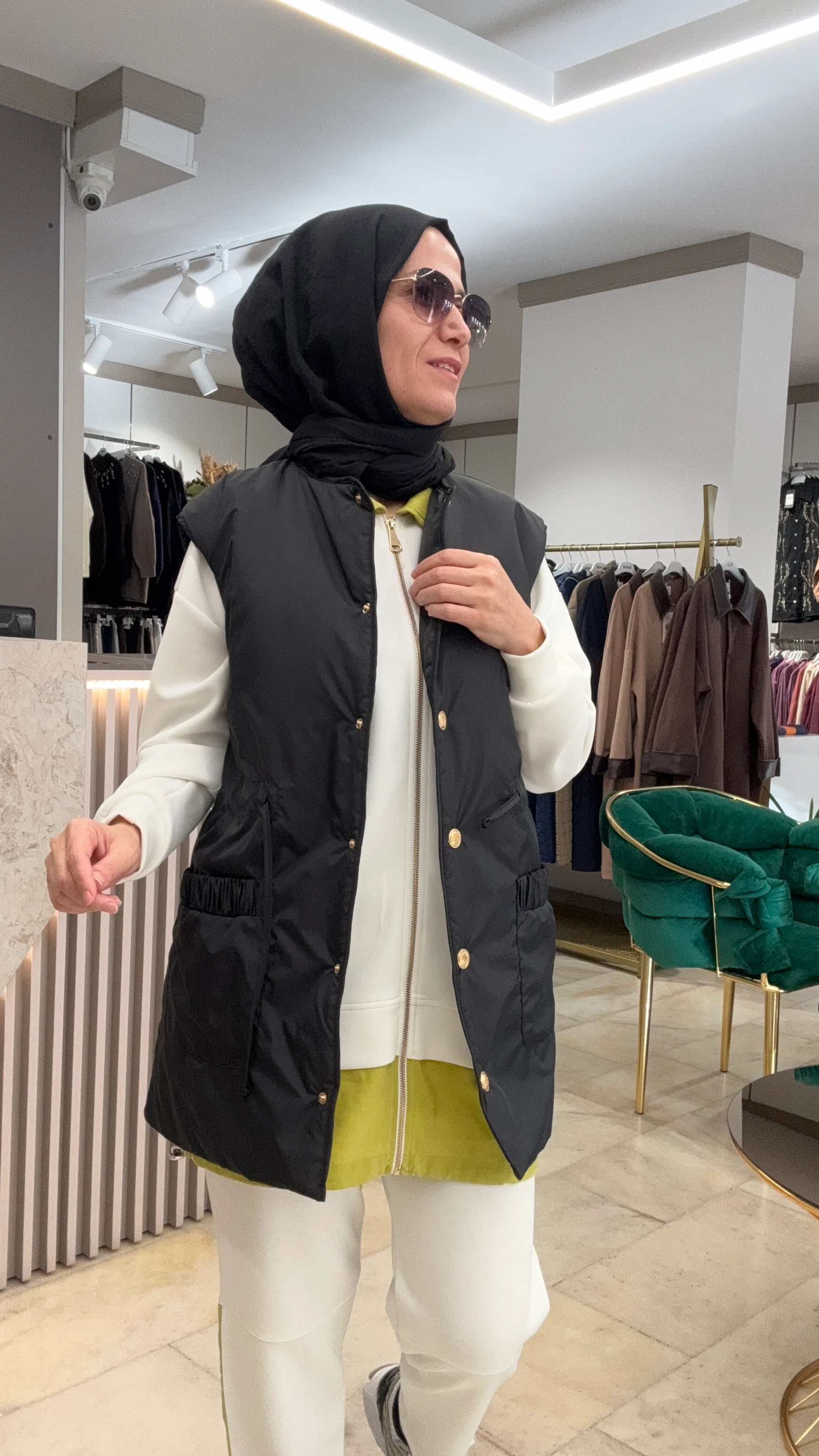 MERWİSH HUE ŞİŞME YELEK