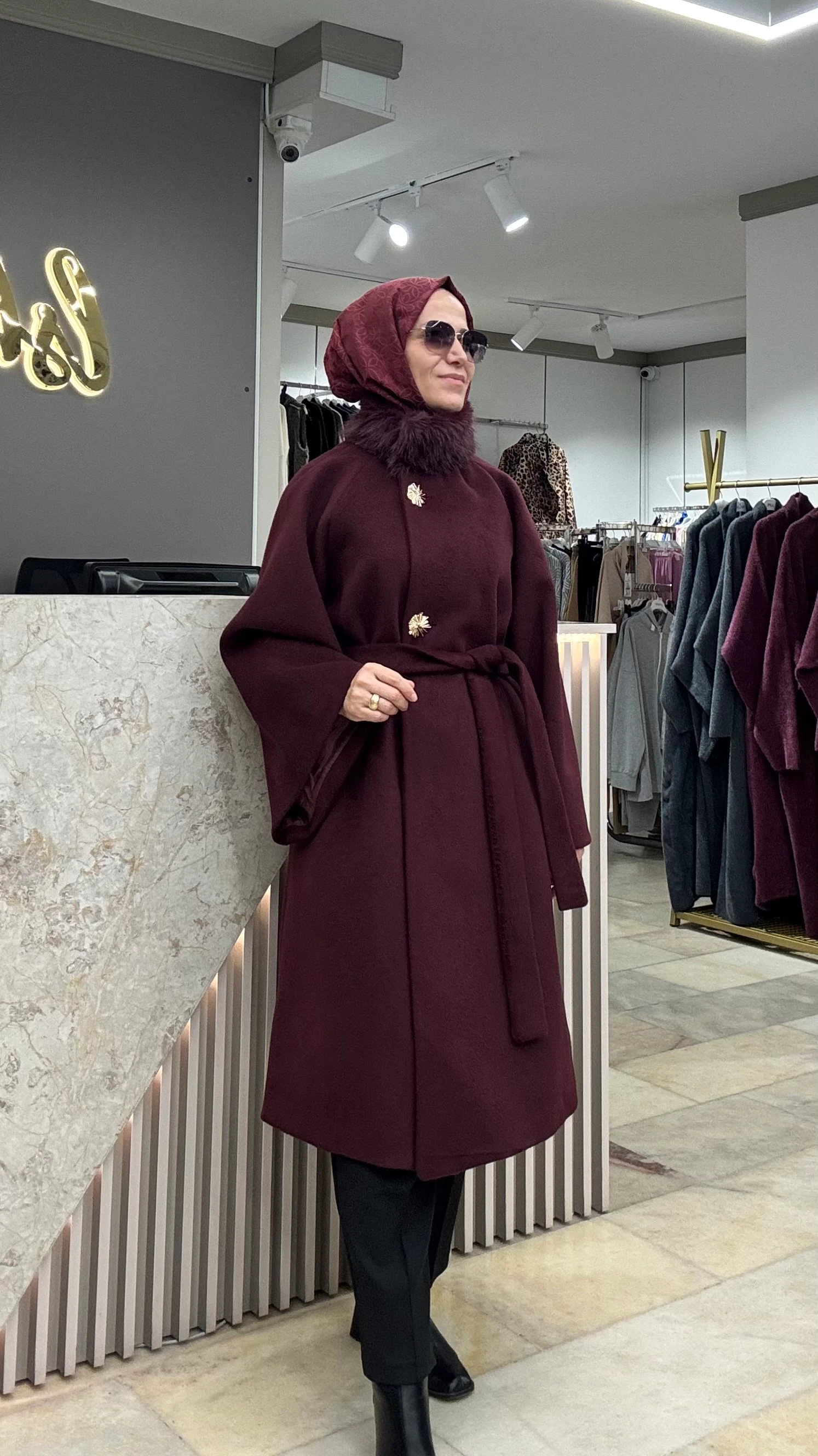 GENİŞ KOL KAŞE KABAN 