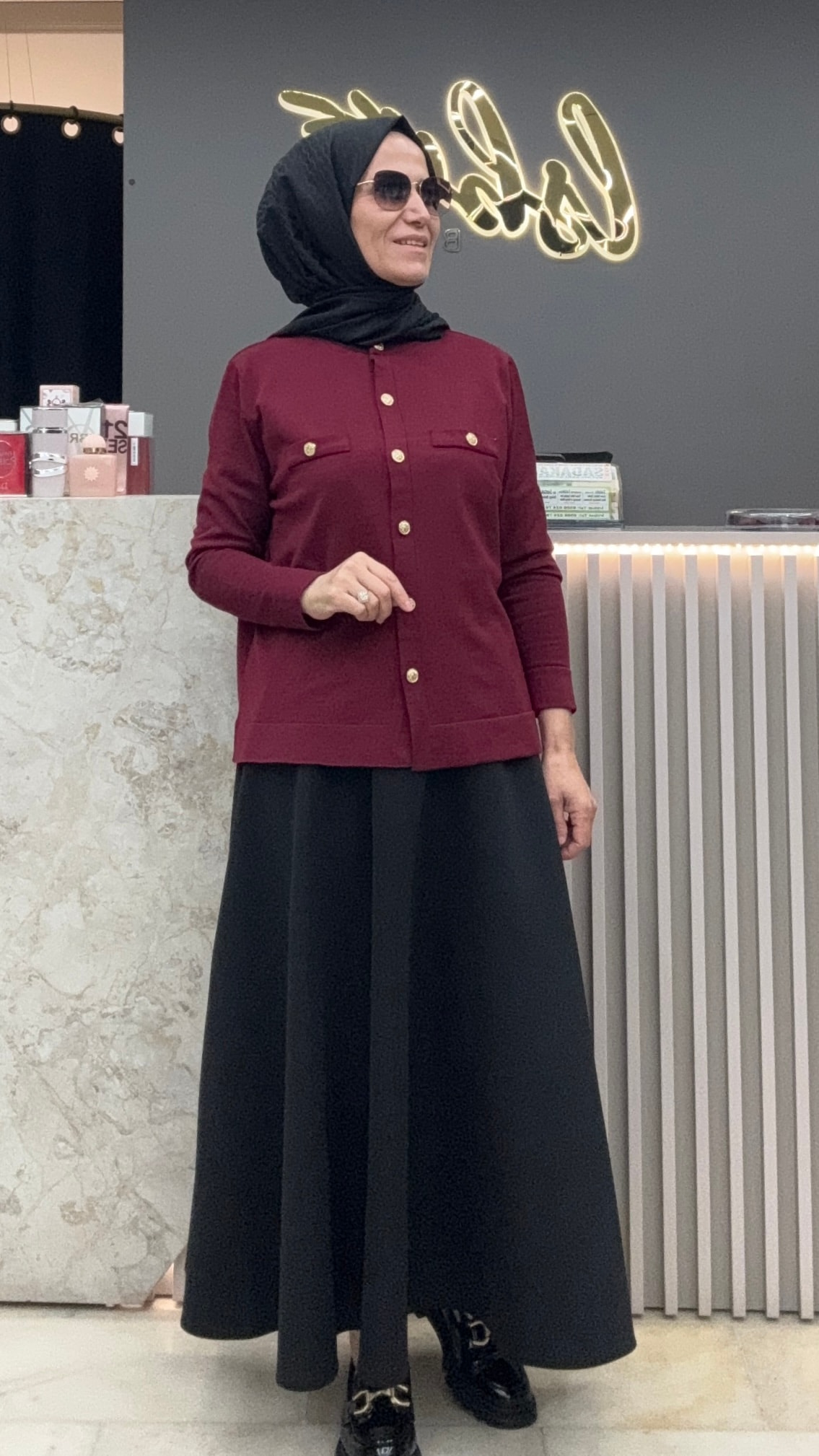 BLAZER DÜĞMELİ MERSERİZE HIRKA
