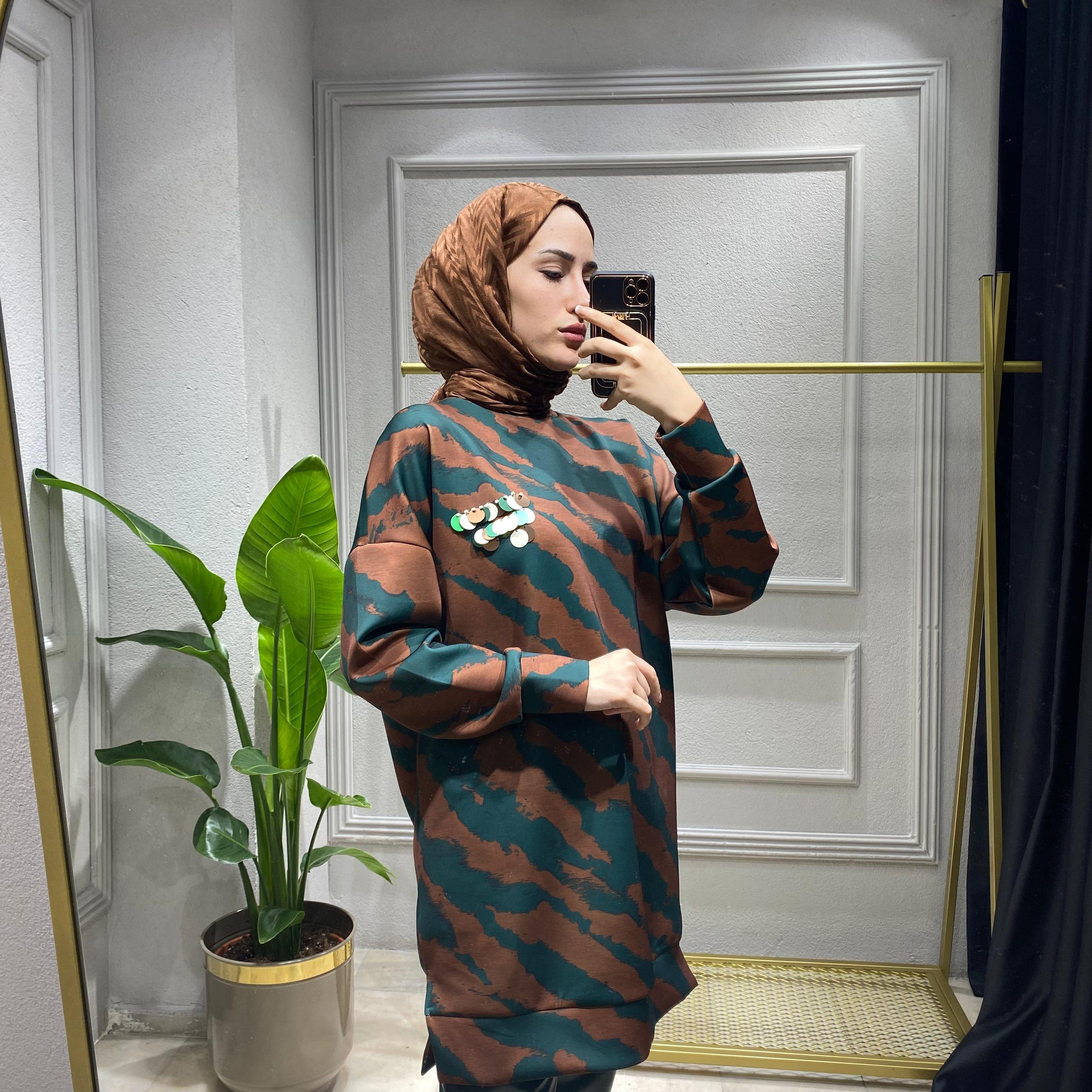 Zebra Desen Tunik