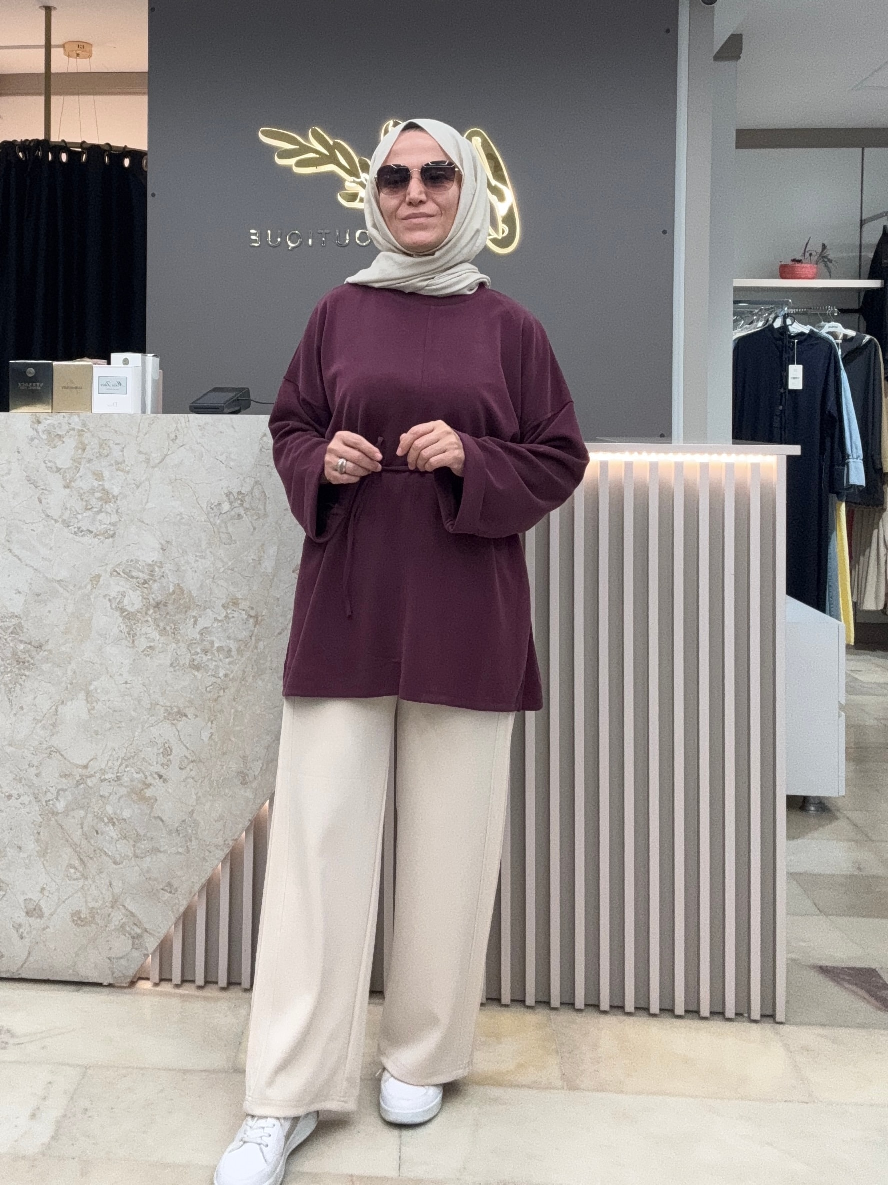 YANLAR PİLELİ MODAL PANTOLON 