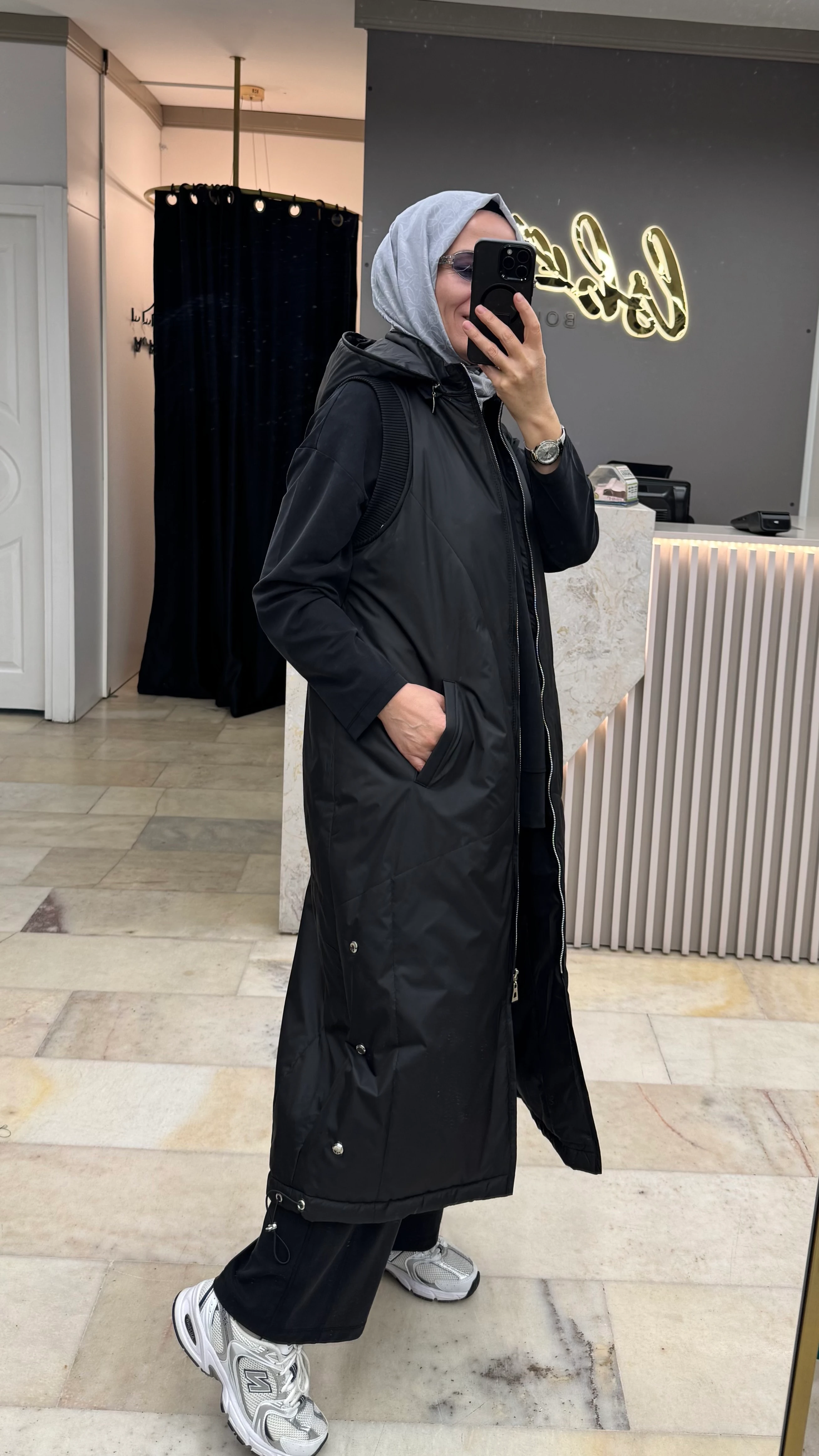 YANLAR ÇITÇITLI UZUN YELEK