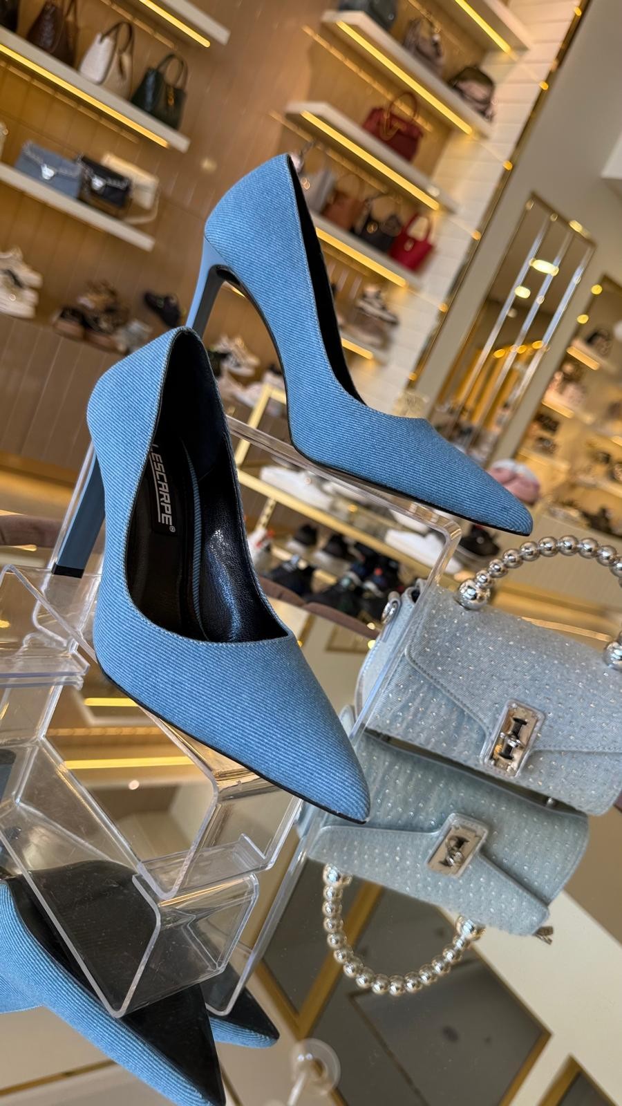 İthal Jean Model Kadın Stiletto