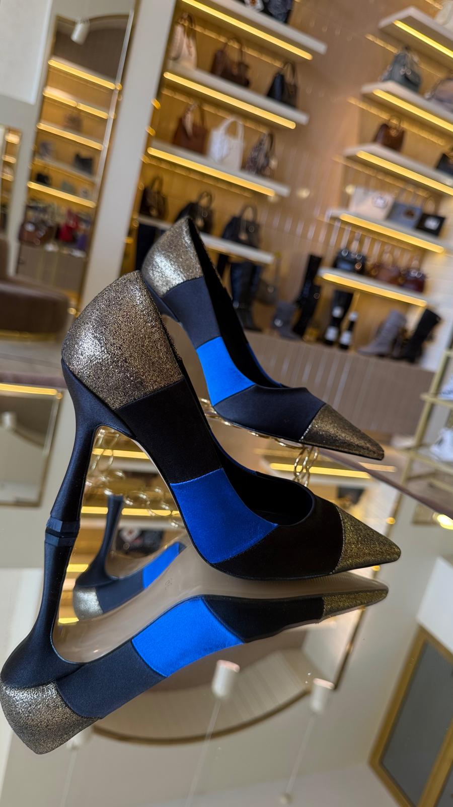 İthal Kadın Üç Renk Stiletto