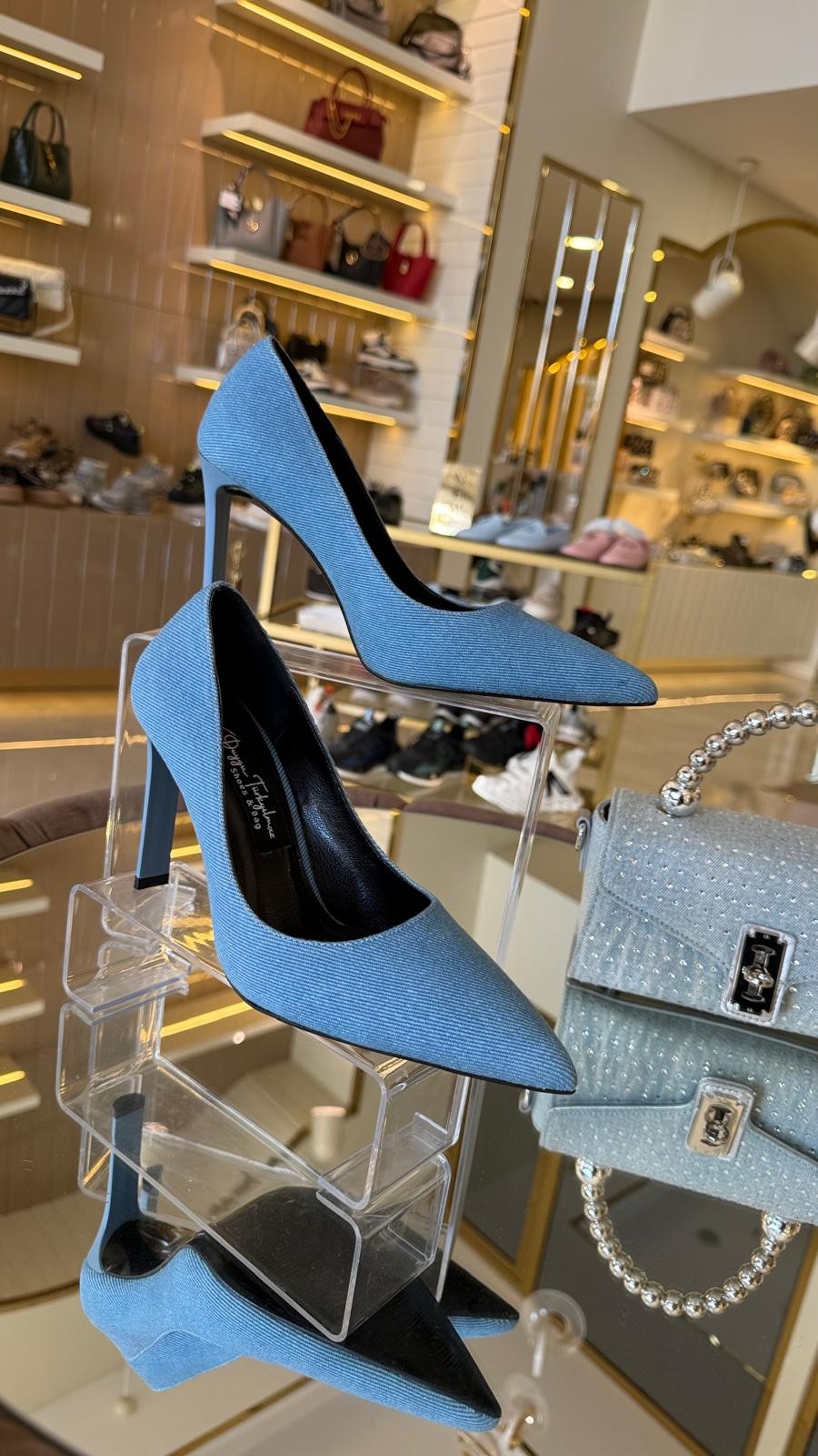İthal Jean Model Kadın Stiletto