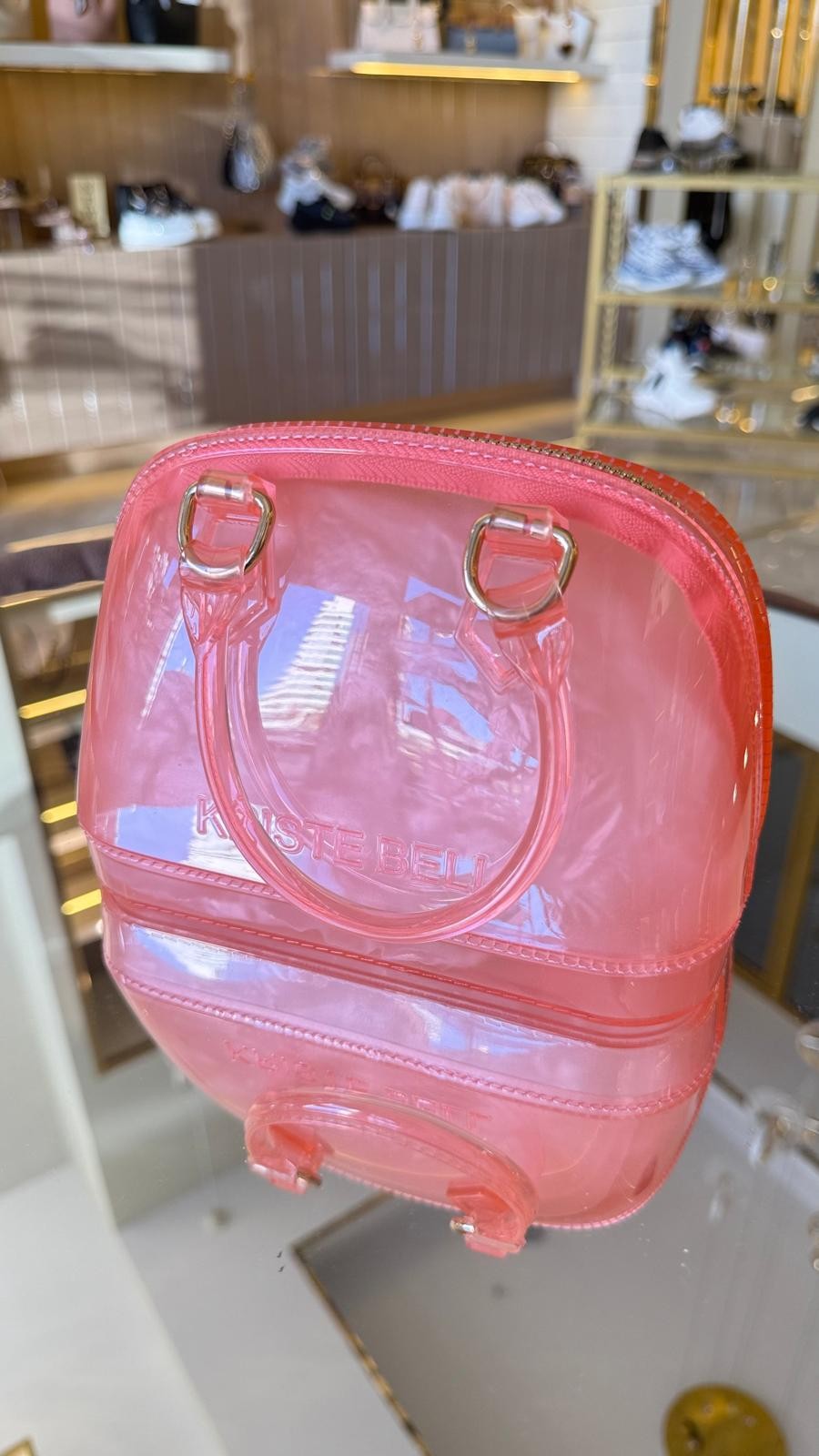 İthal Mini Oval Kadın Çanta