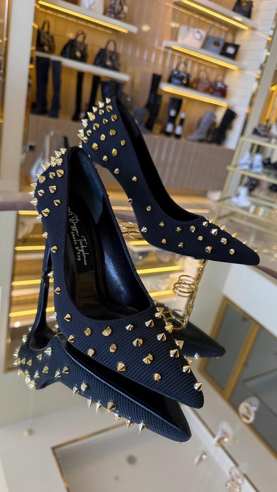 İthal Zımbalı Model Kadın Stiletto