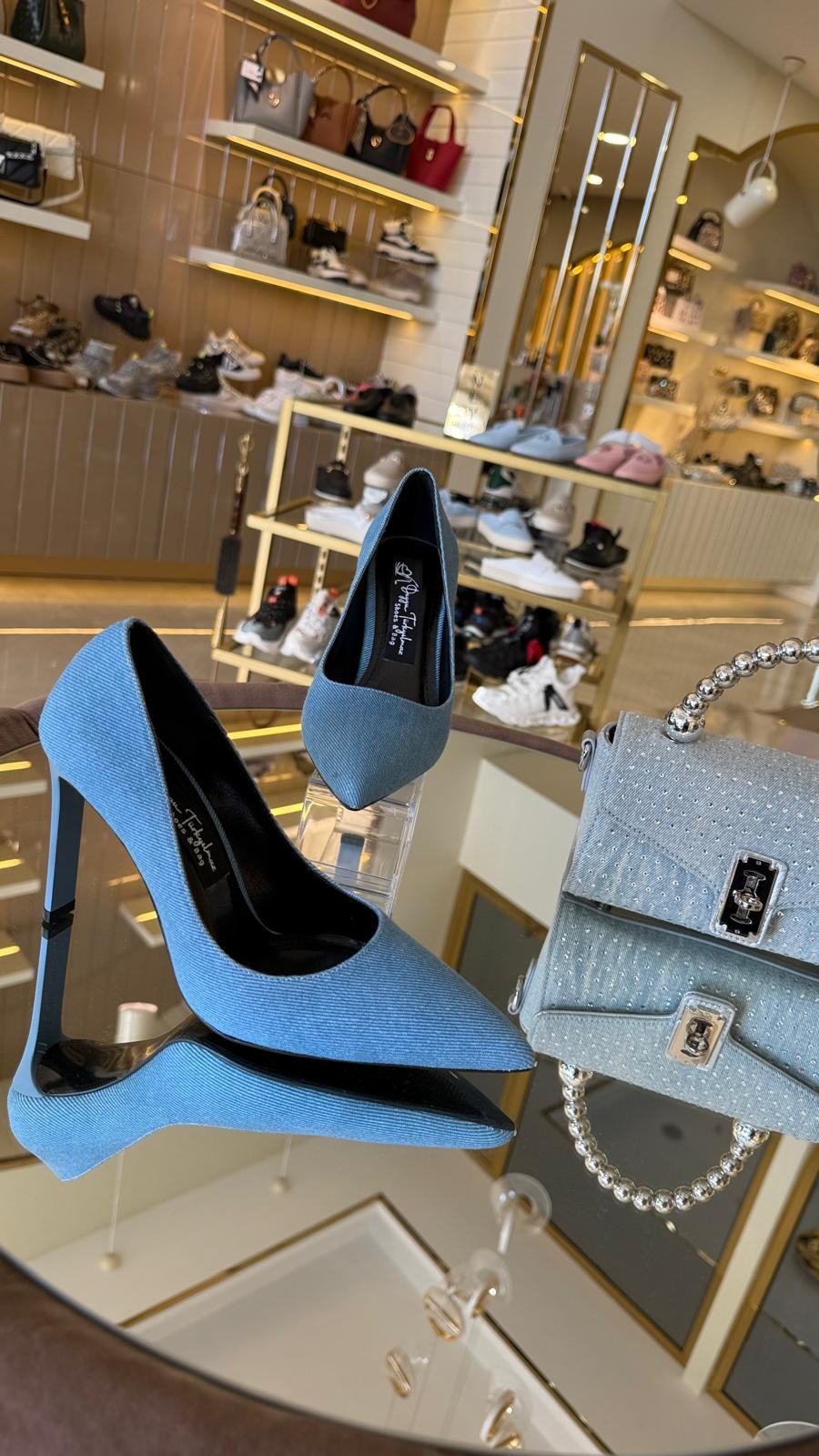 İthal Jean Model Kadın Stiletto