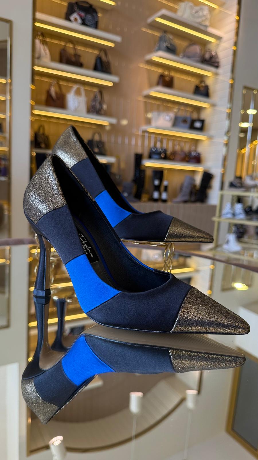 İthal Kadın Üç Renk Stiletto