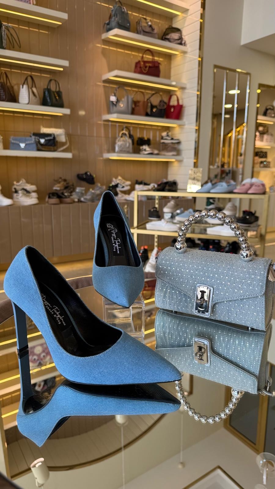İthal Jean Model Kadın Stiletto