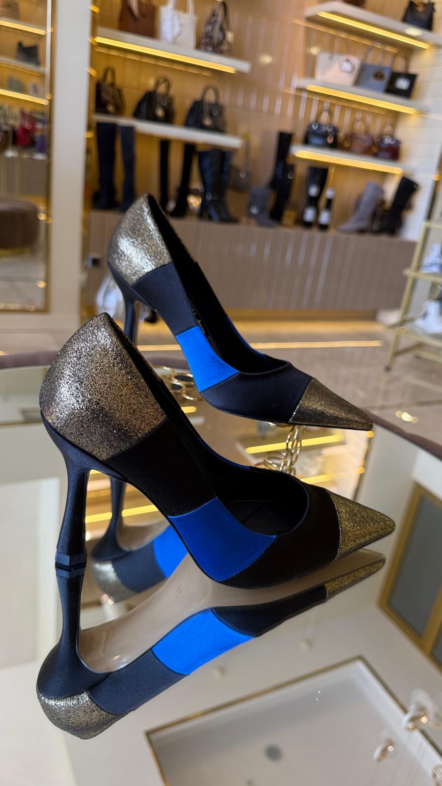 İthal Kadın Üç Renk Stiletto