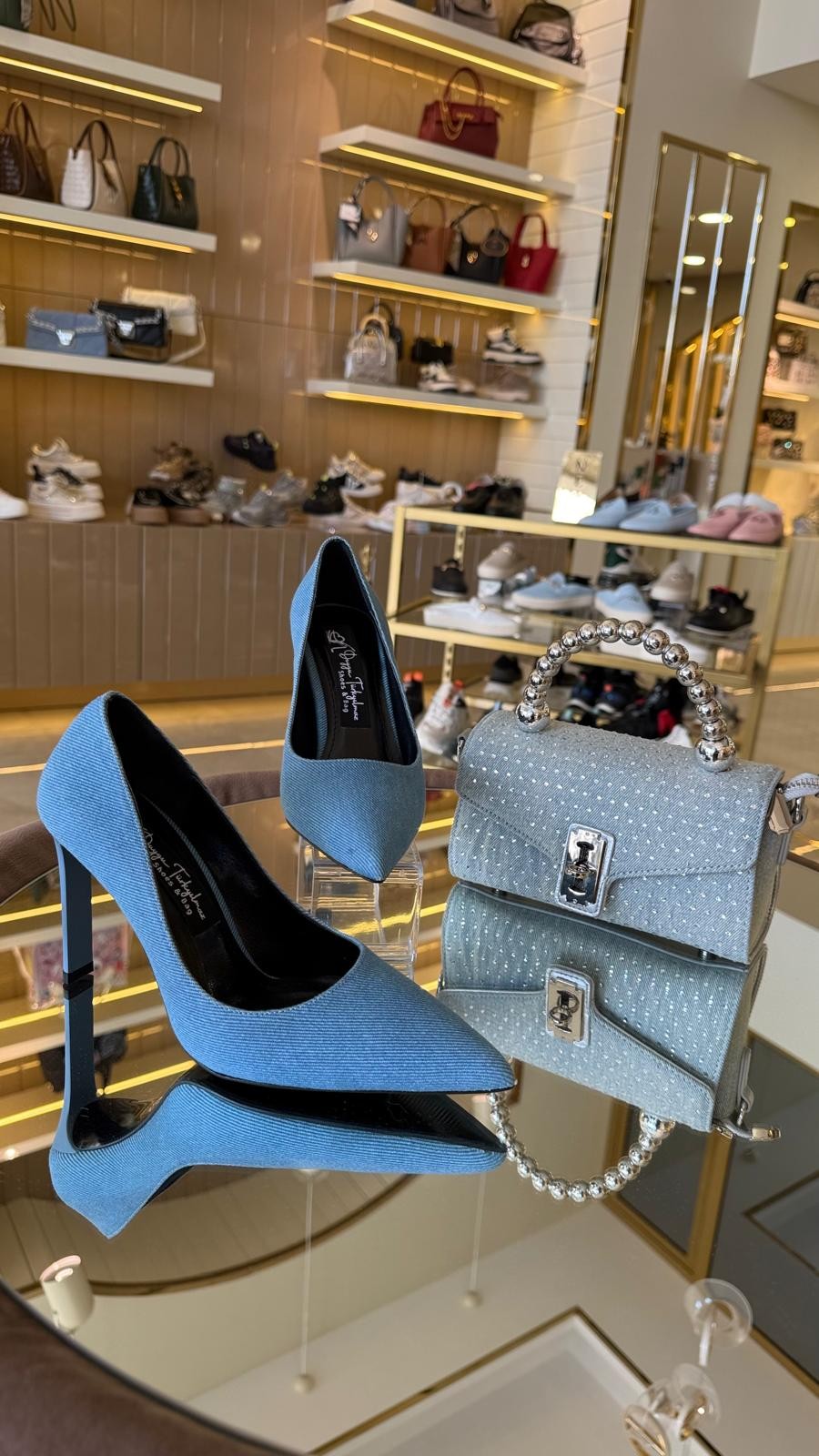 İthal Jean Model Kadın Stiletto