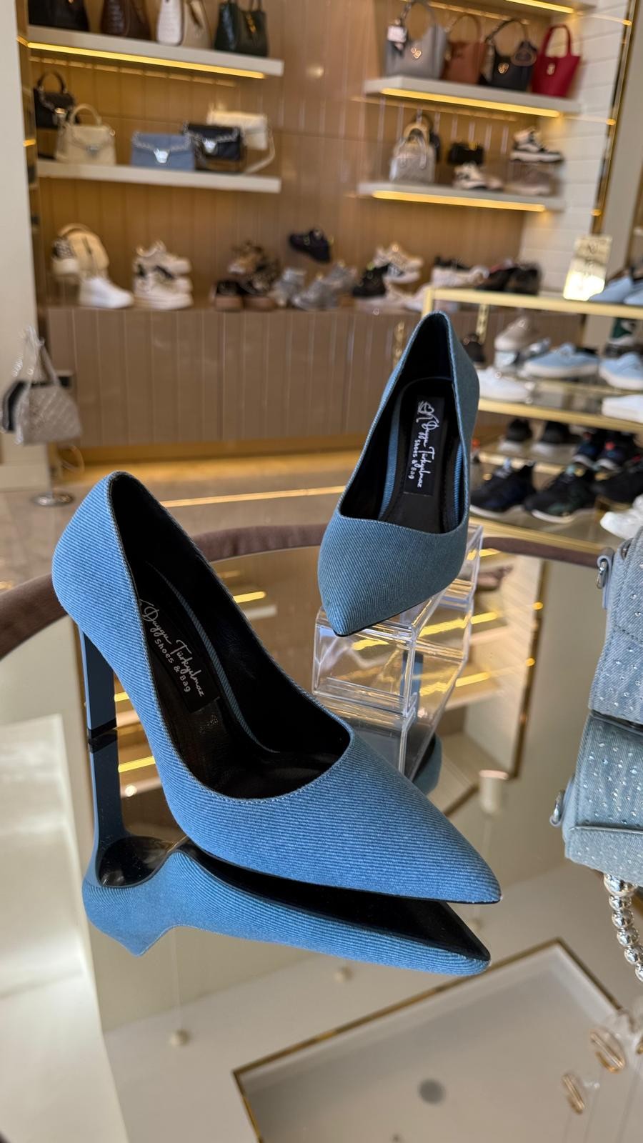 İthal Jean Model Kadın Stiletto