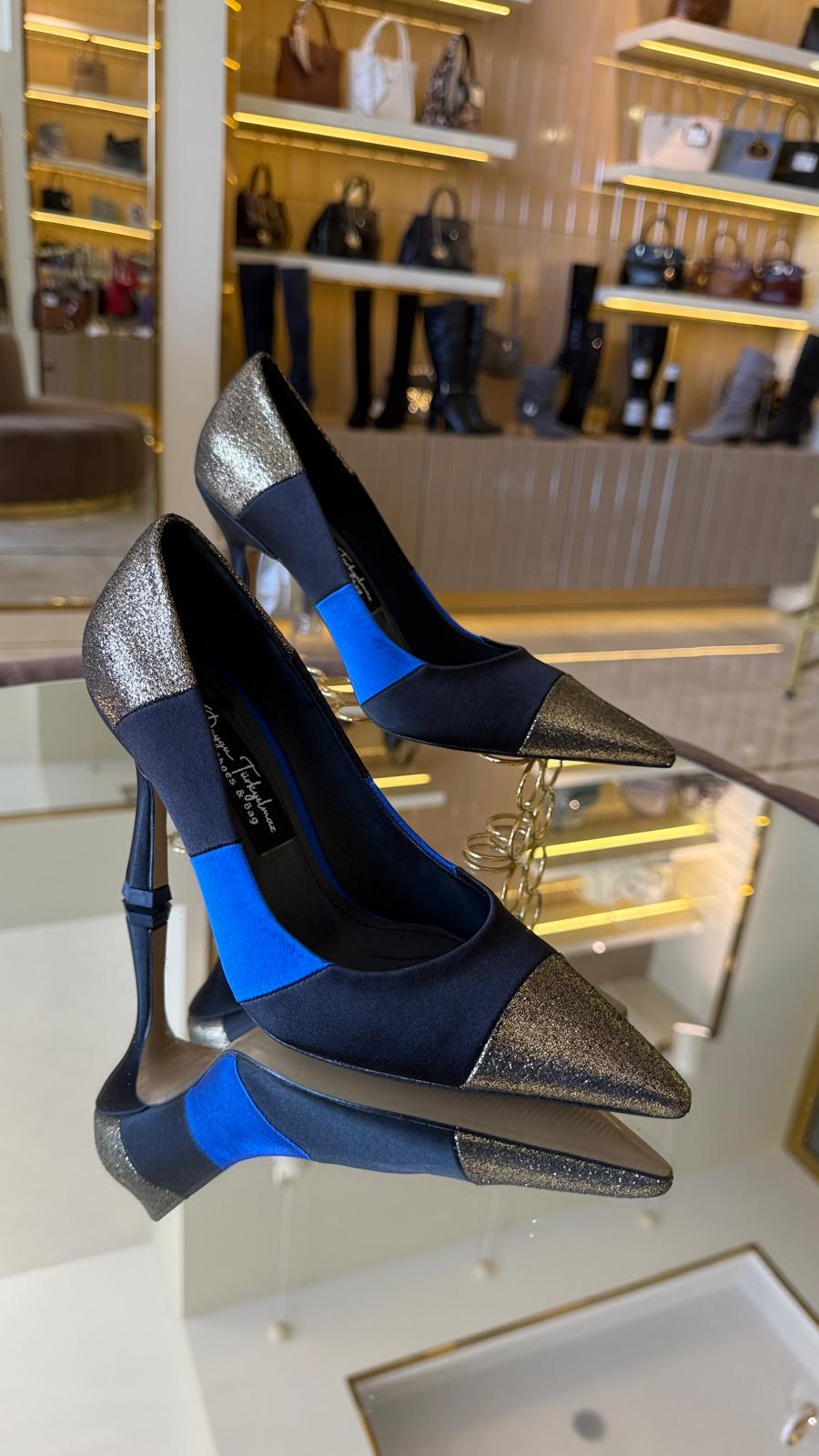 İthal Kadın Üç Renk Stiletto