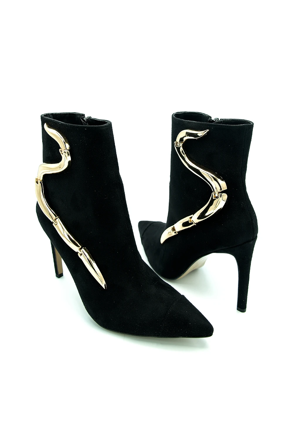 Yılan Detaylı Süet Kadın Bot