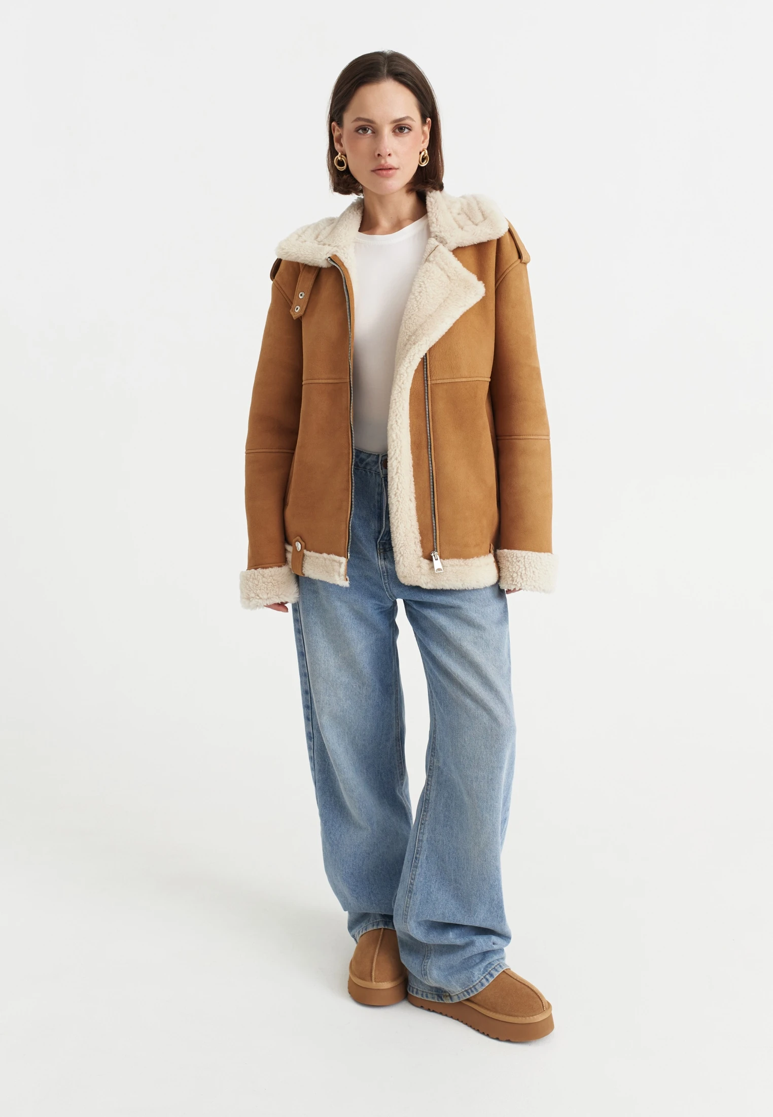 JESSICA - İÇİ KÜRKLÜ DERİ MONT