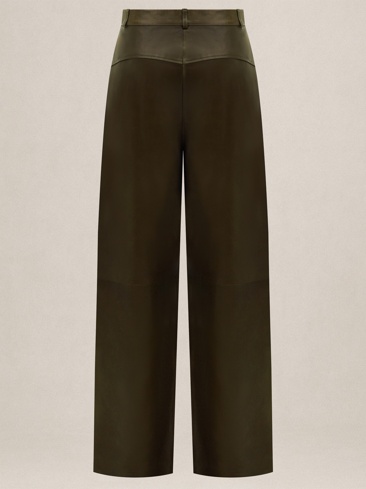 ''MARY JANE'' OVERSIZE LEATHER TROUSERS