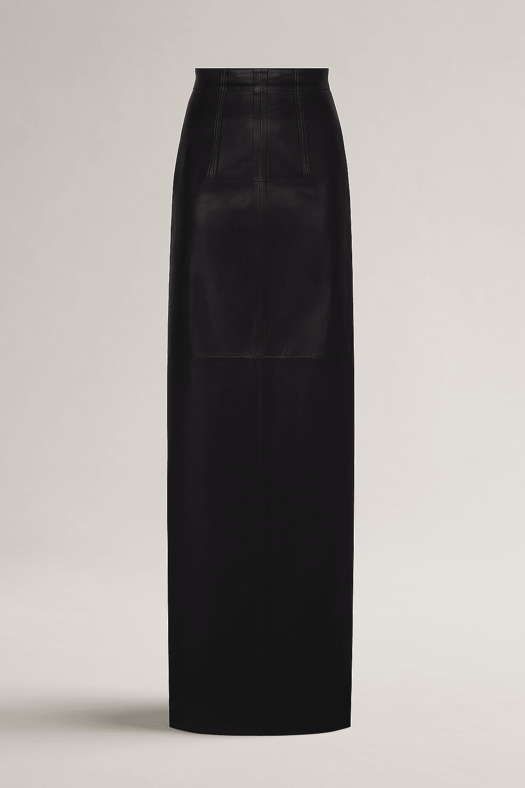 ''ELIZABETH'' LONG PENCIL LEATHER SKIRT