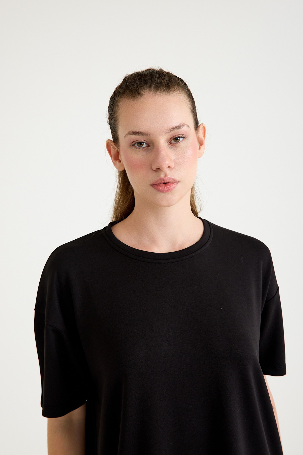 Mİnimal over size t-shirt spor takim