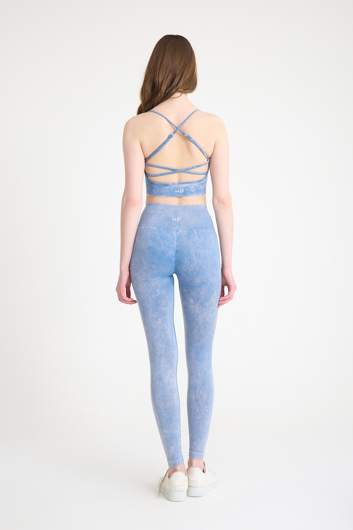 Wrap On pedli büstiyer - Denim