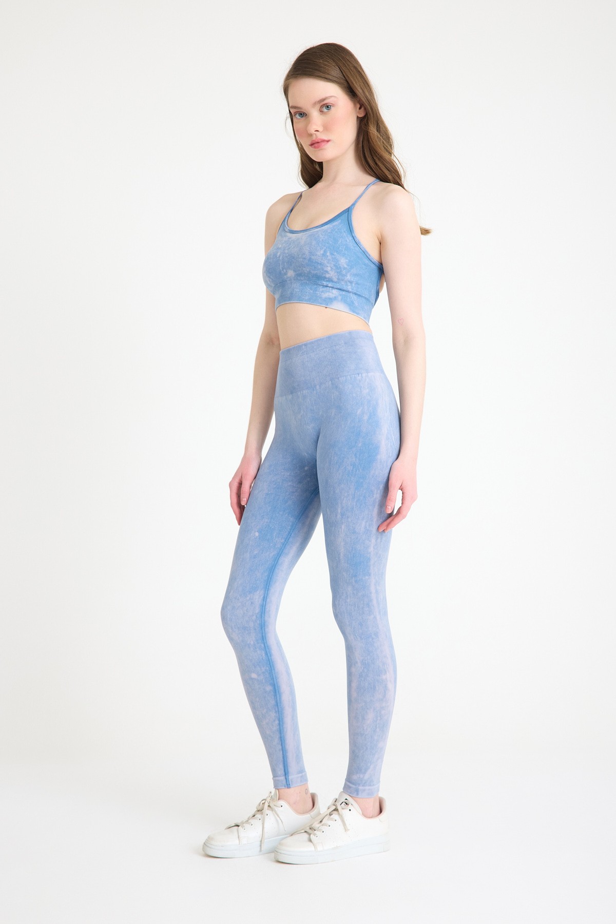 Wrap On pedli büstiyer - Denim