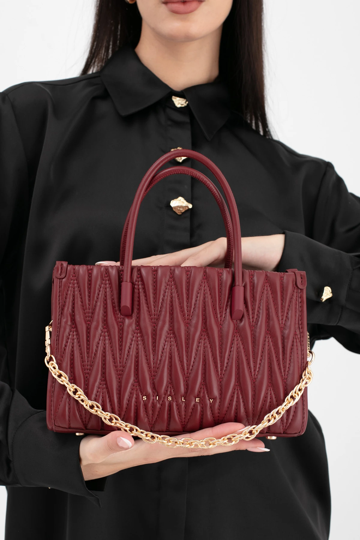 KADIN KOL ÇANTASI BORDO SLY231