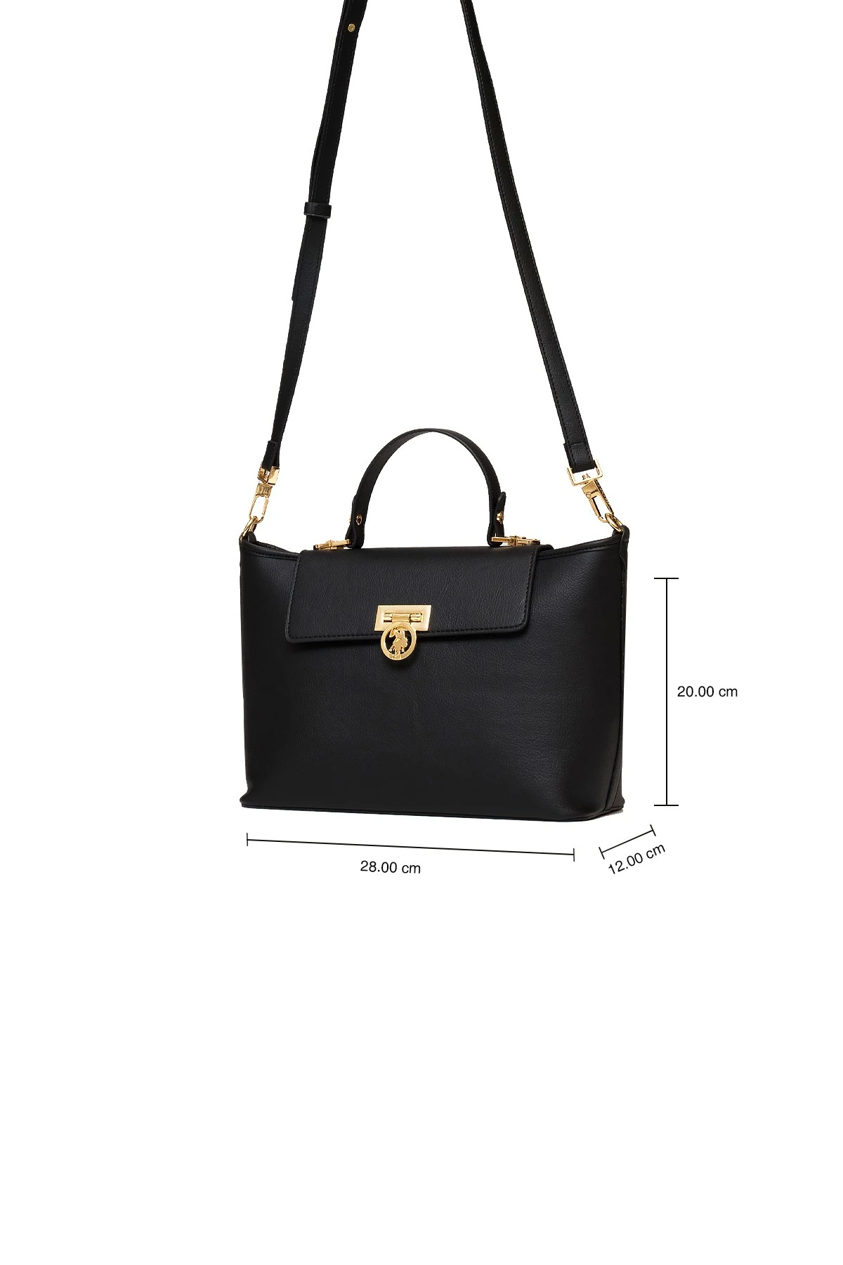 Sıyah Kadın Postacı Çantası Us25125