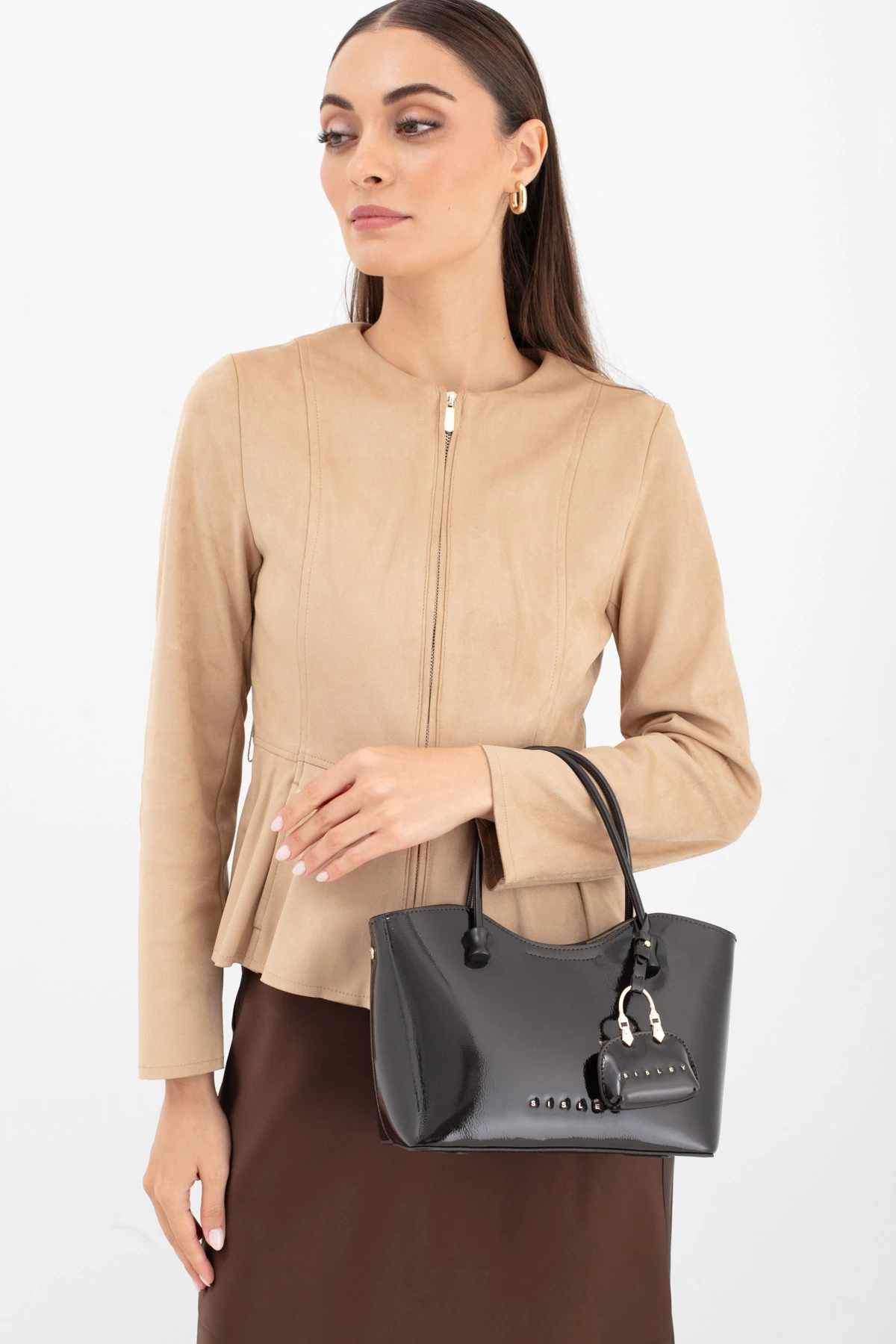 KADIN KOL ÇANTASI KAHVE SLY282