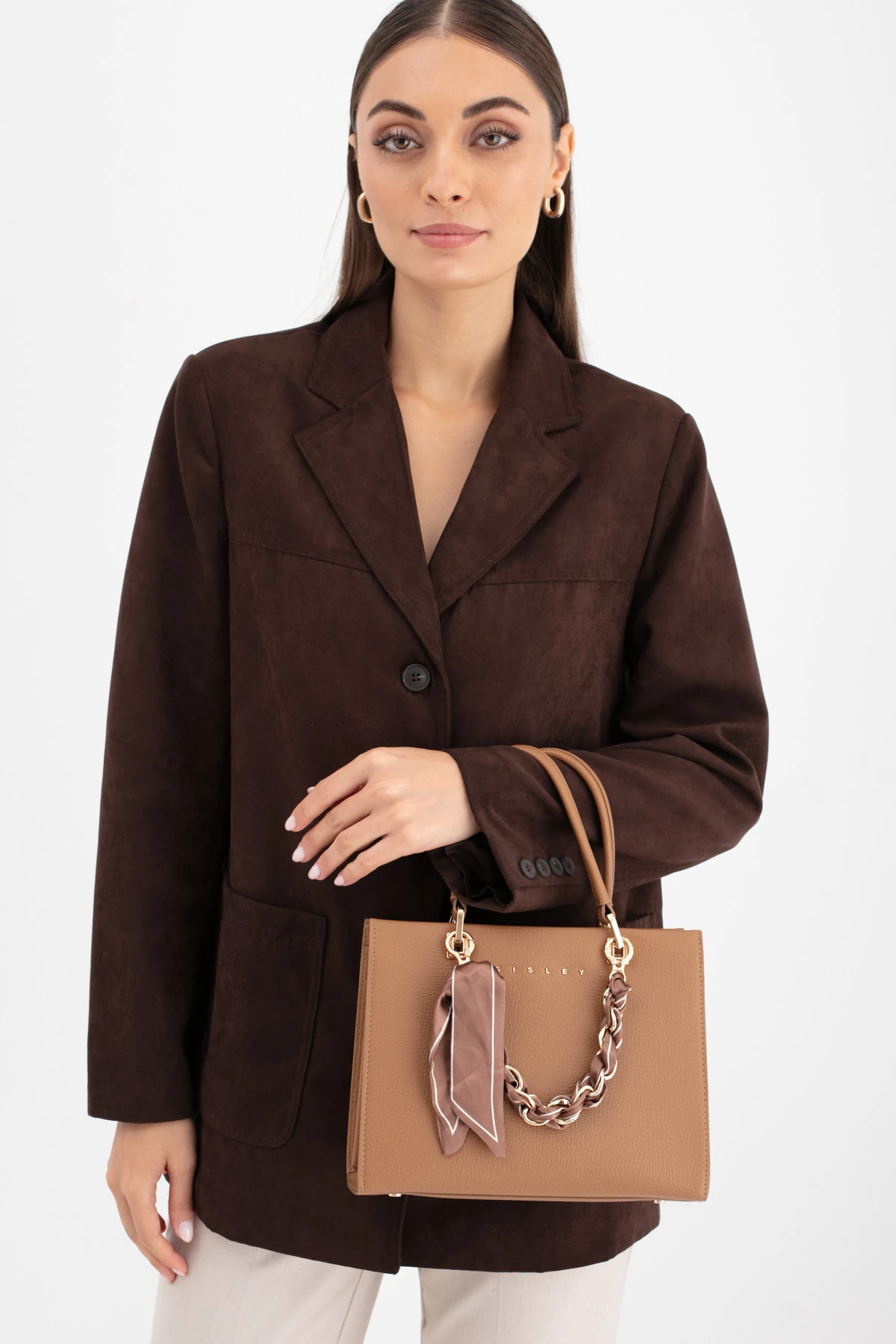 KADIN KOL ÇANTASI CAMEL SLY286