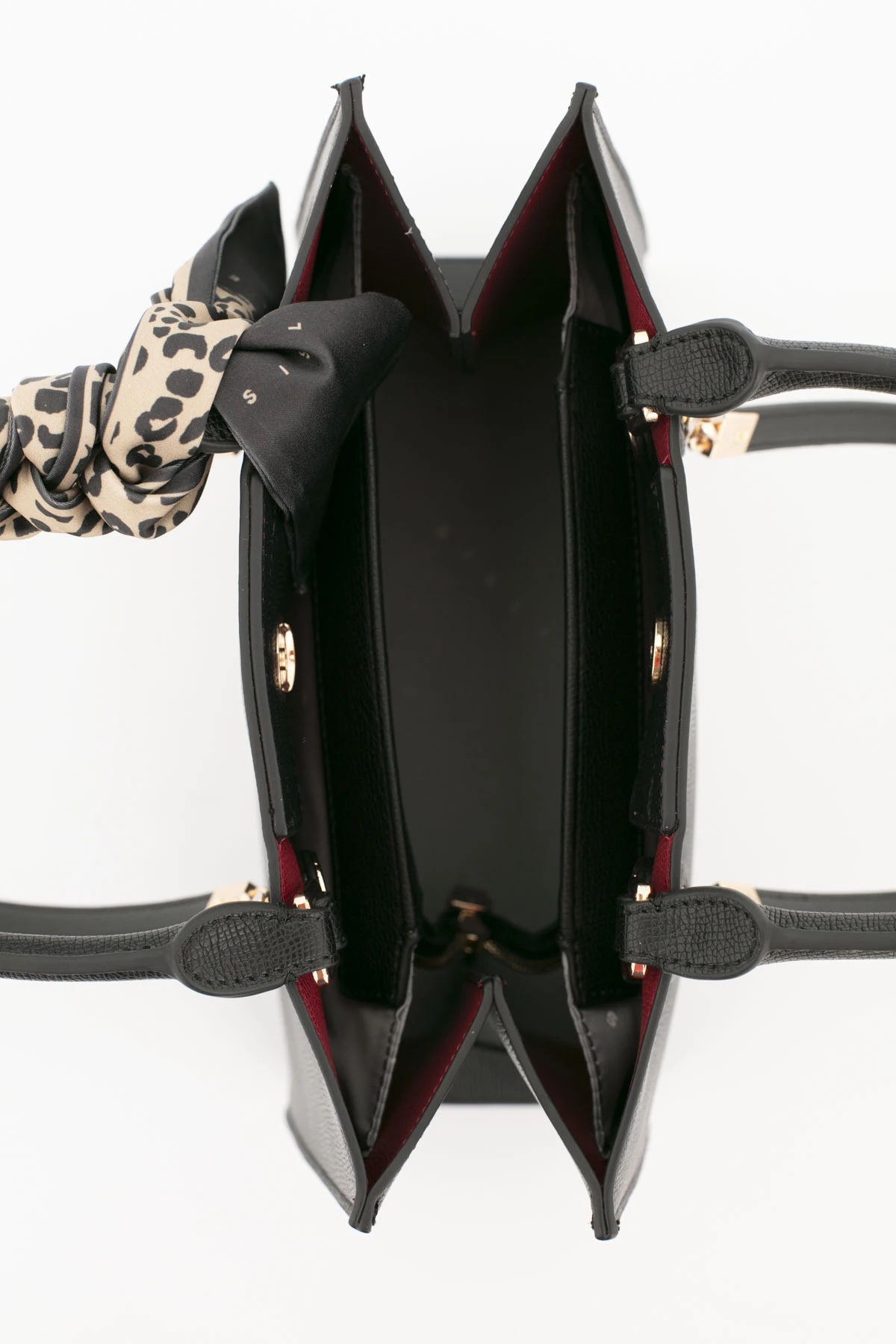 KADIN KOL ÇANTASI SİYAH - BORDO SLY283